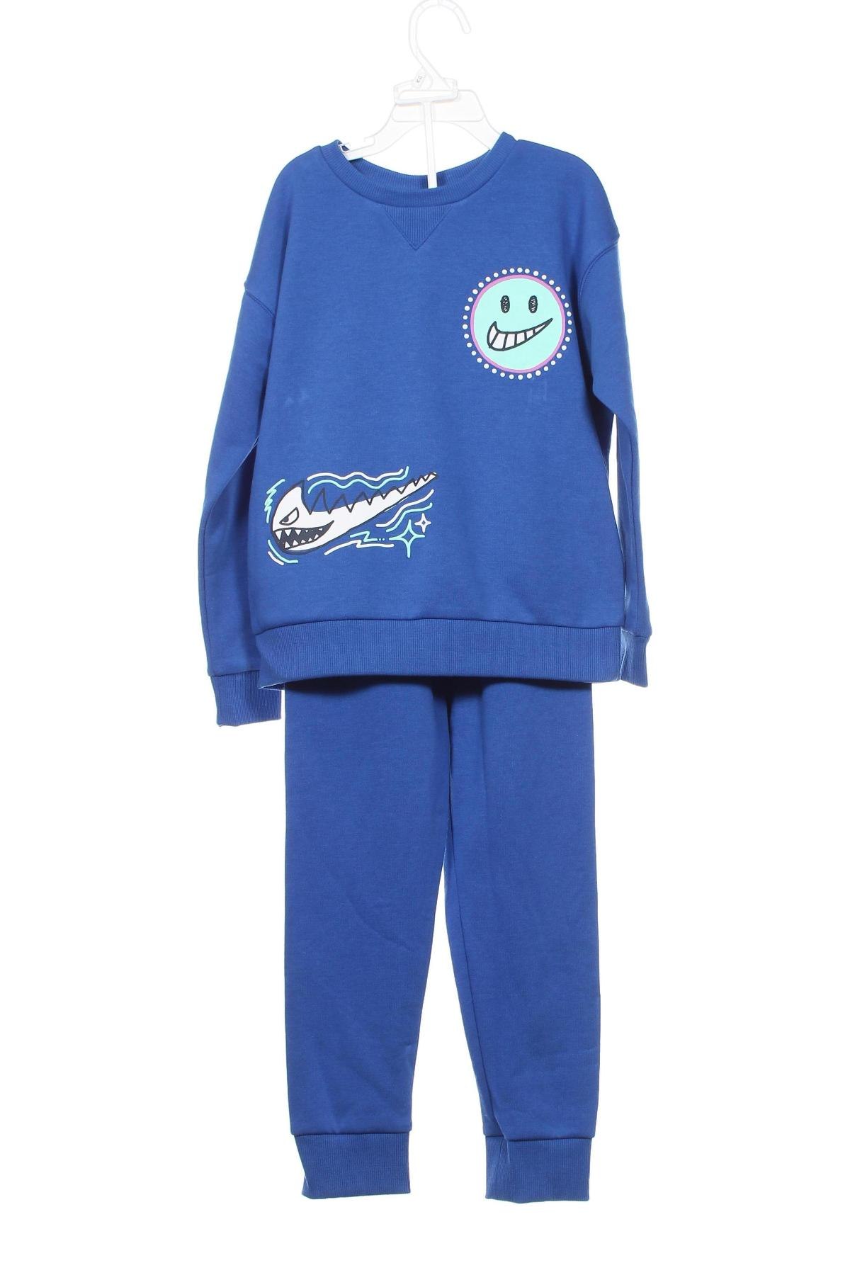 Set trening se copii Nike, Mărime 5-6y/ 116-122 cm, Culoare Albastru, Preț 207,89 Lei