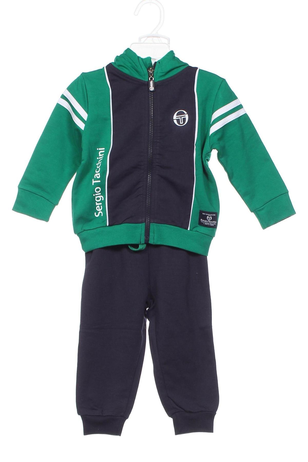 Детски спортен екип Sergio Tacchini, Размер 12-18m/ 80-86 см, Цвят Многоцветен, Цена 82,81 лв.