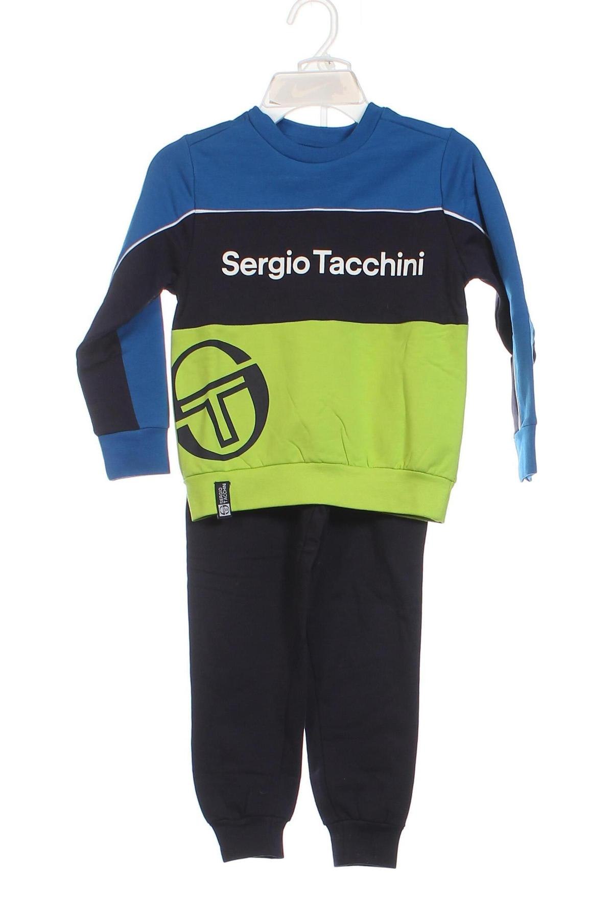 Детски спортен екип Sergio Tacchini, Размер 4-5y/ 110-116 см, Цвят Многоцветен, Цена 109,85 лв.