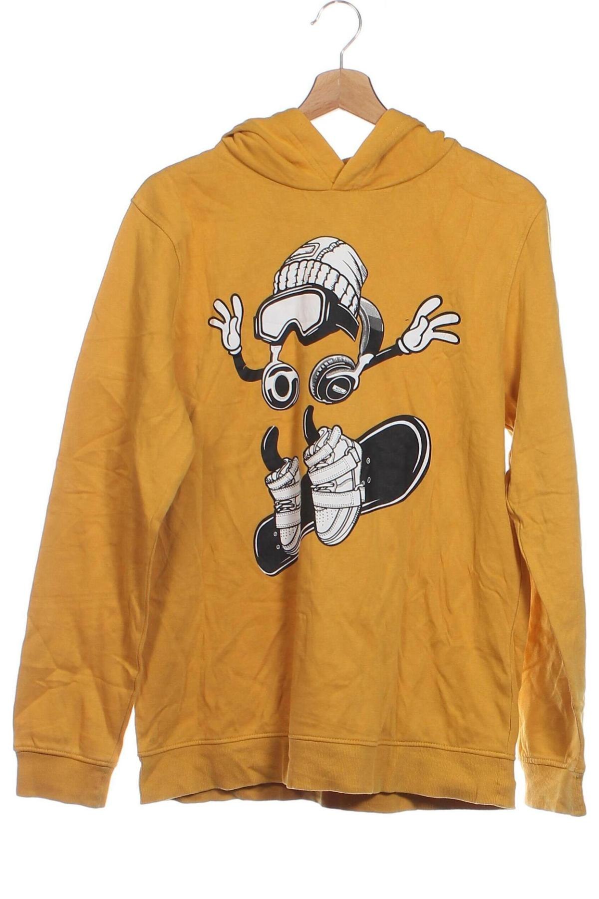 Kinder Sweatshirts, Größe 15-18y/ 170-176 cm, Farbe Gelb, Preis 3,98 €
