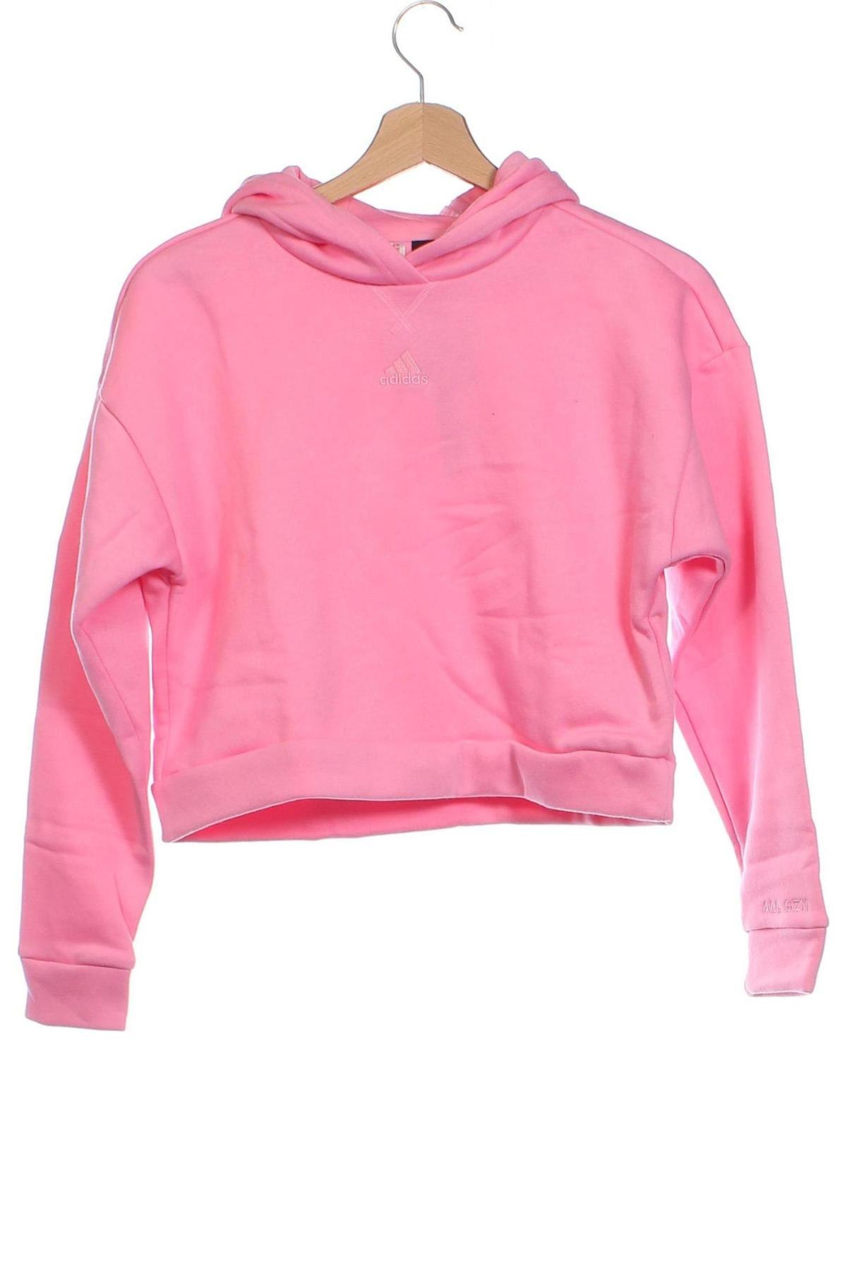 Gyerek sweatshirt Adidas, Méret 10-11y / 146-152 cm, Szín Rózsaszín, Ár 15 742 Ft