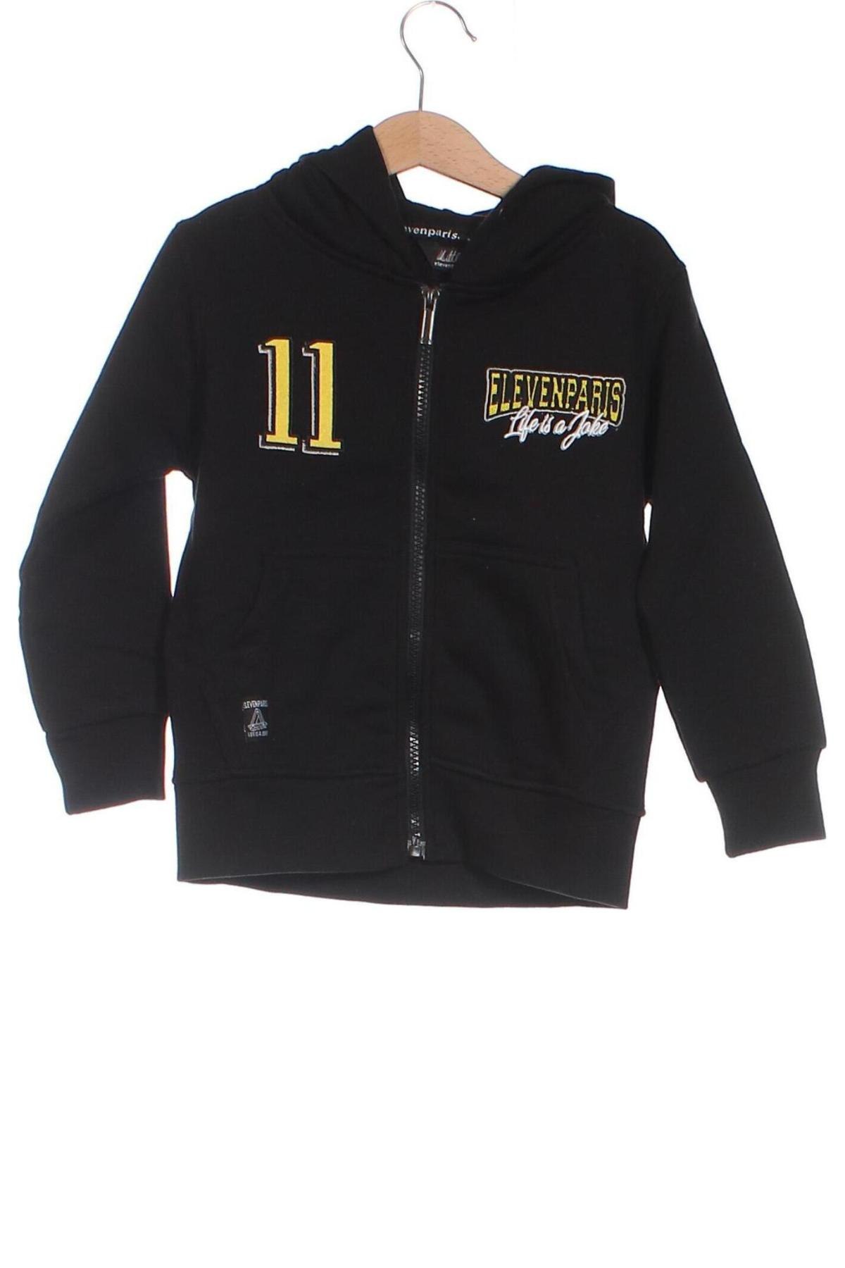 Kinder Sweatshirts Eleven Paris, Größe 3-4y/ 104-110 cm, Farbe Schwarz, Preis 57,73 €