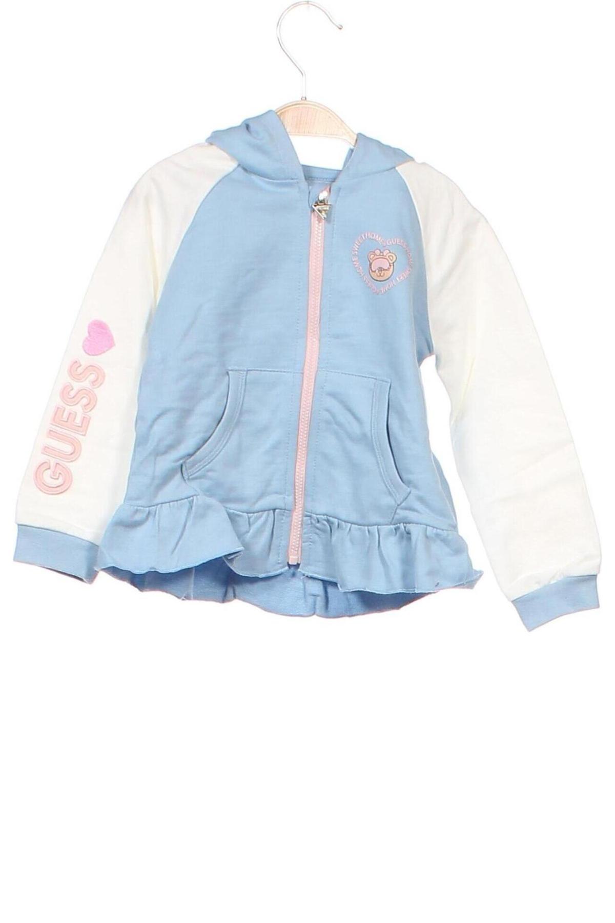 Kinder Sweatshirts Guess, Größe 18-24m/ 86-98 cm, Farbe Blau, Preis 39,69 €