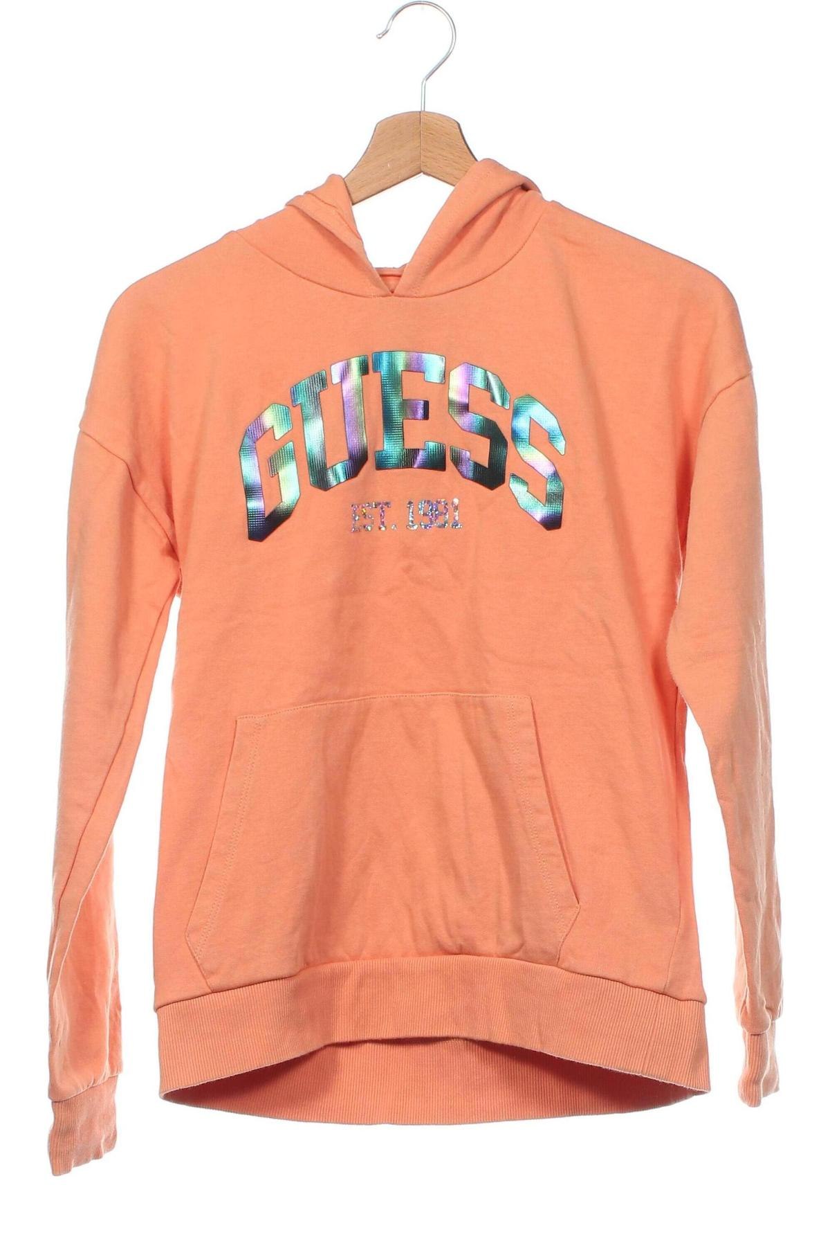 Kinder Sweatshirts Guess, Größe 13-14y/ 164-168 cm, Farbe Orange, Preis € 18,93