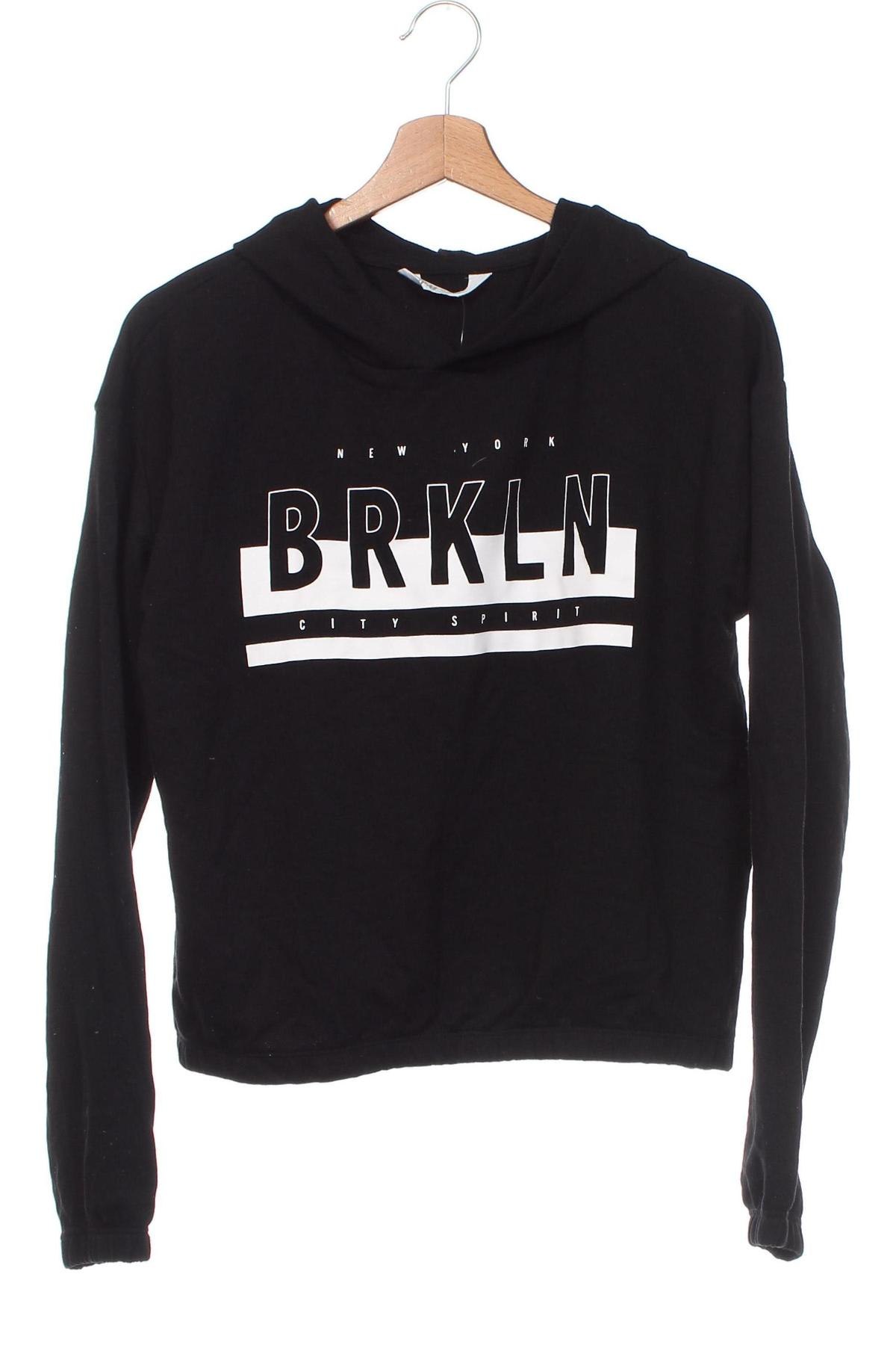 Kinder Sweatshirts H&M, Größe 14-15y/ 168-170 cm, Farbe Schwarz, Preis 3,37 €