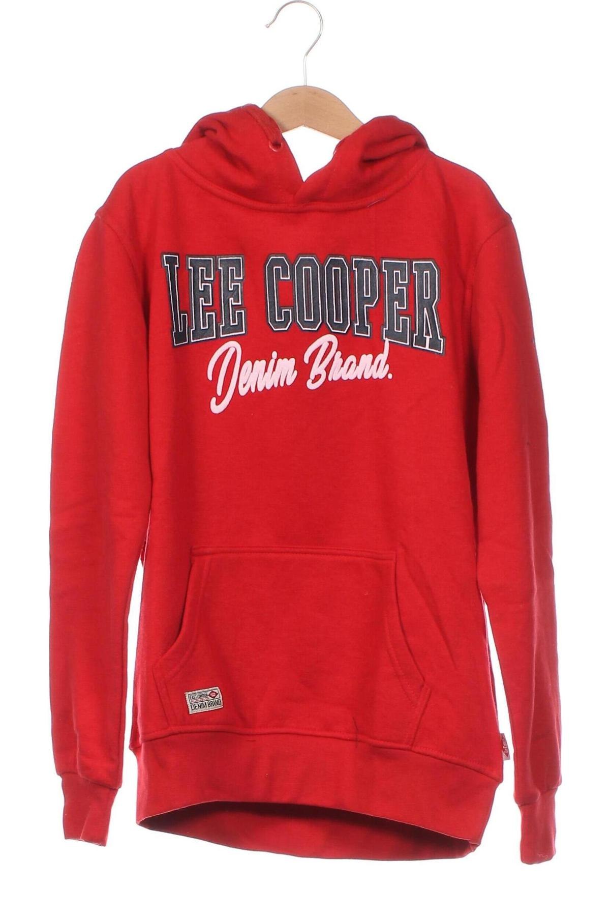 Gyerek sweatshirt Lee Cooper, Méret 10-11y / 146-152 cm, Szín Piros, Ár 5 750 Ft