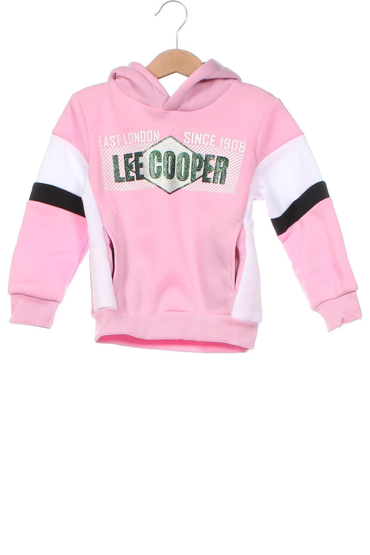 Gyerek sweatshirt Lee Cooper, Méret 4-5y / 110-116 cm, Szín Rózsaszín, Ár 5 750 Ft