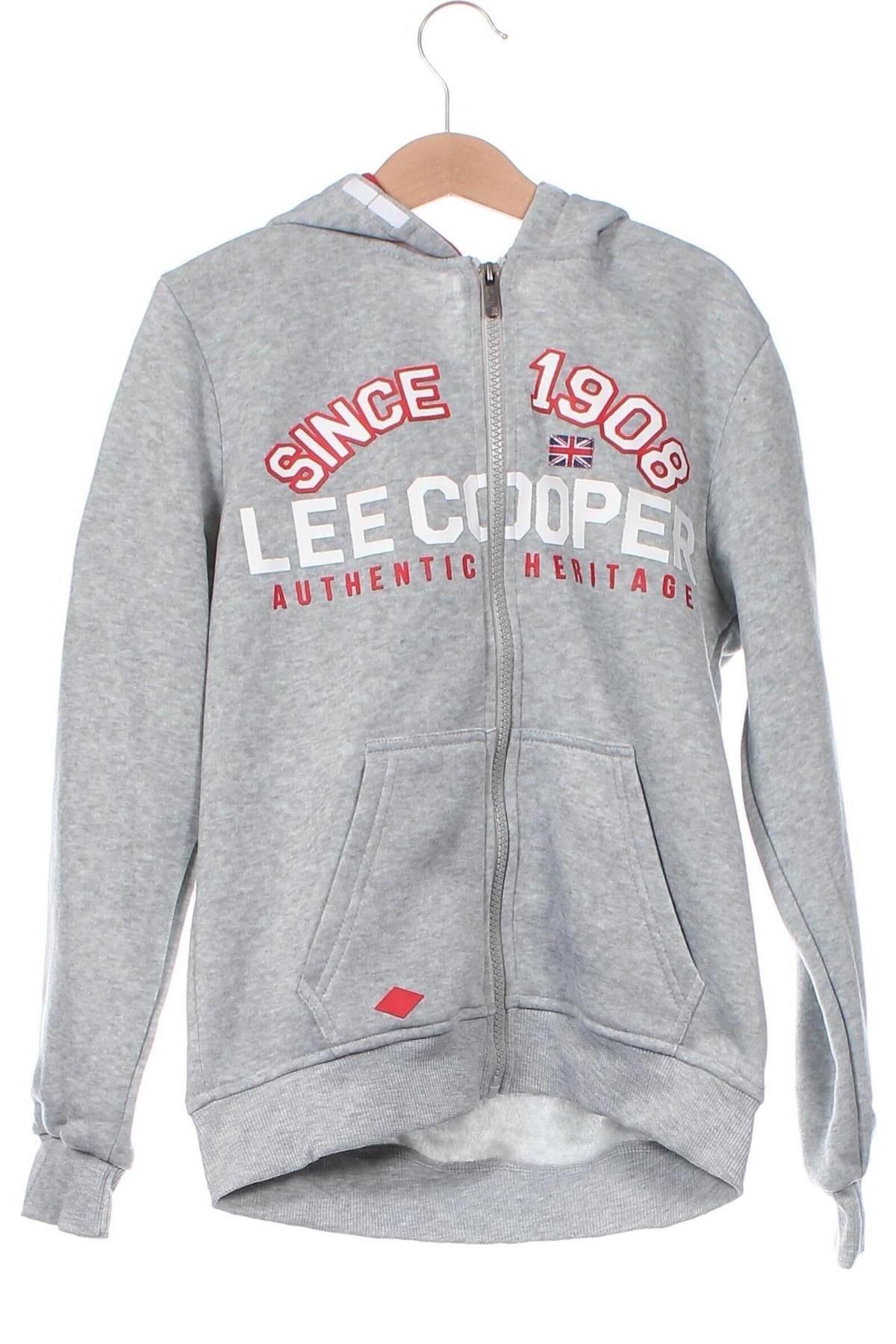 Παιδικό φούτερ Lee Cooper, Μέγεθος 12-13y/ 158-164 εκ., Χρώμα Γκρί, Τιμή 35,05 €