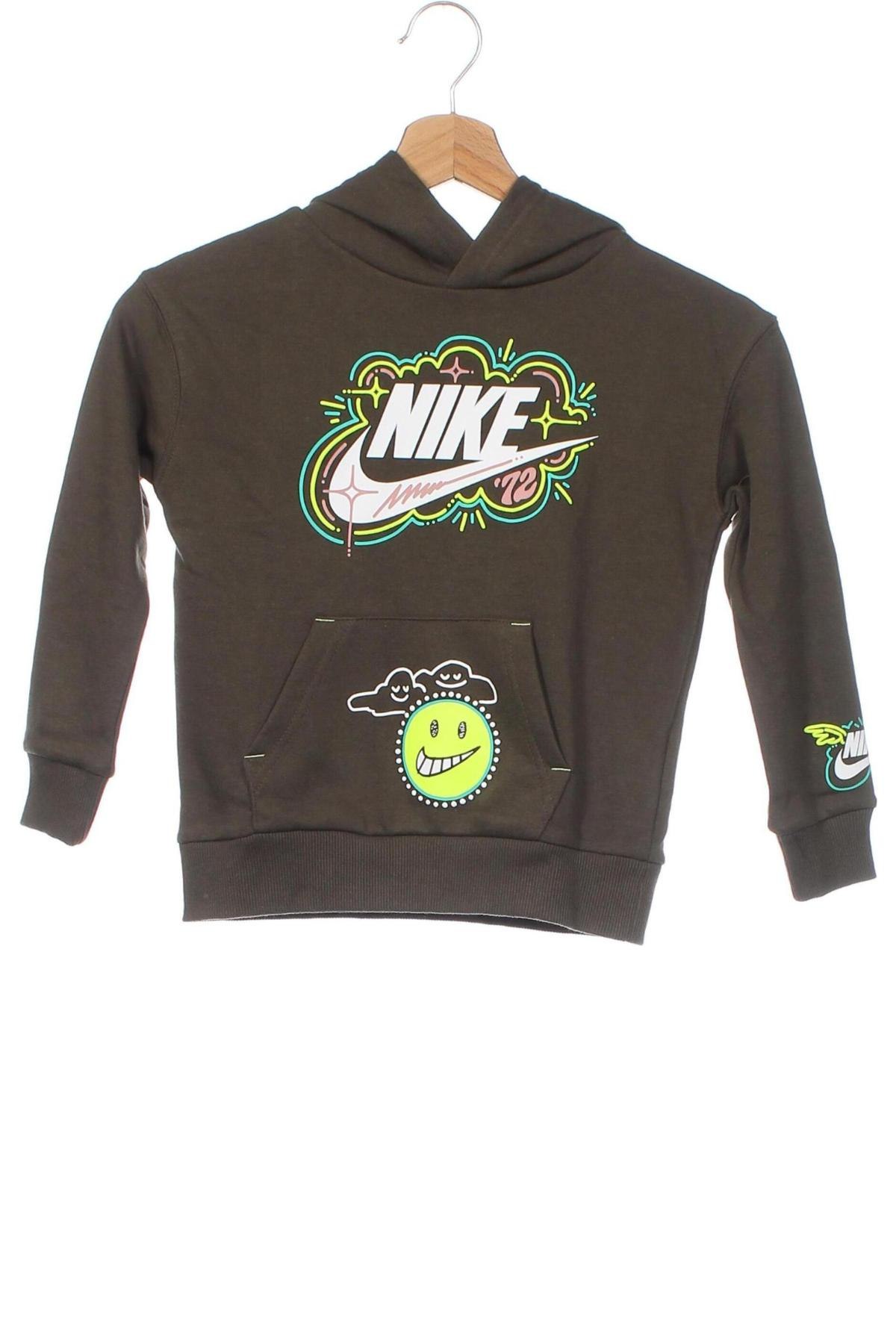 Παιδικό φούτερ Nike, Μέγεθος 2-3y/ 98-104 εκ., Χρώμα Πράσινο, Τιμή 27,87 €