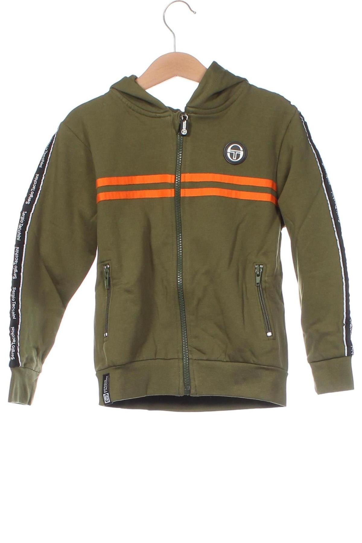 Detská mikina  Sergio Tacchini, Veľkosť 4-5y/ 110-116 cm, Farba Zelená, Cena  28,87 €