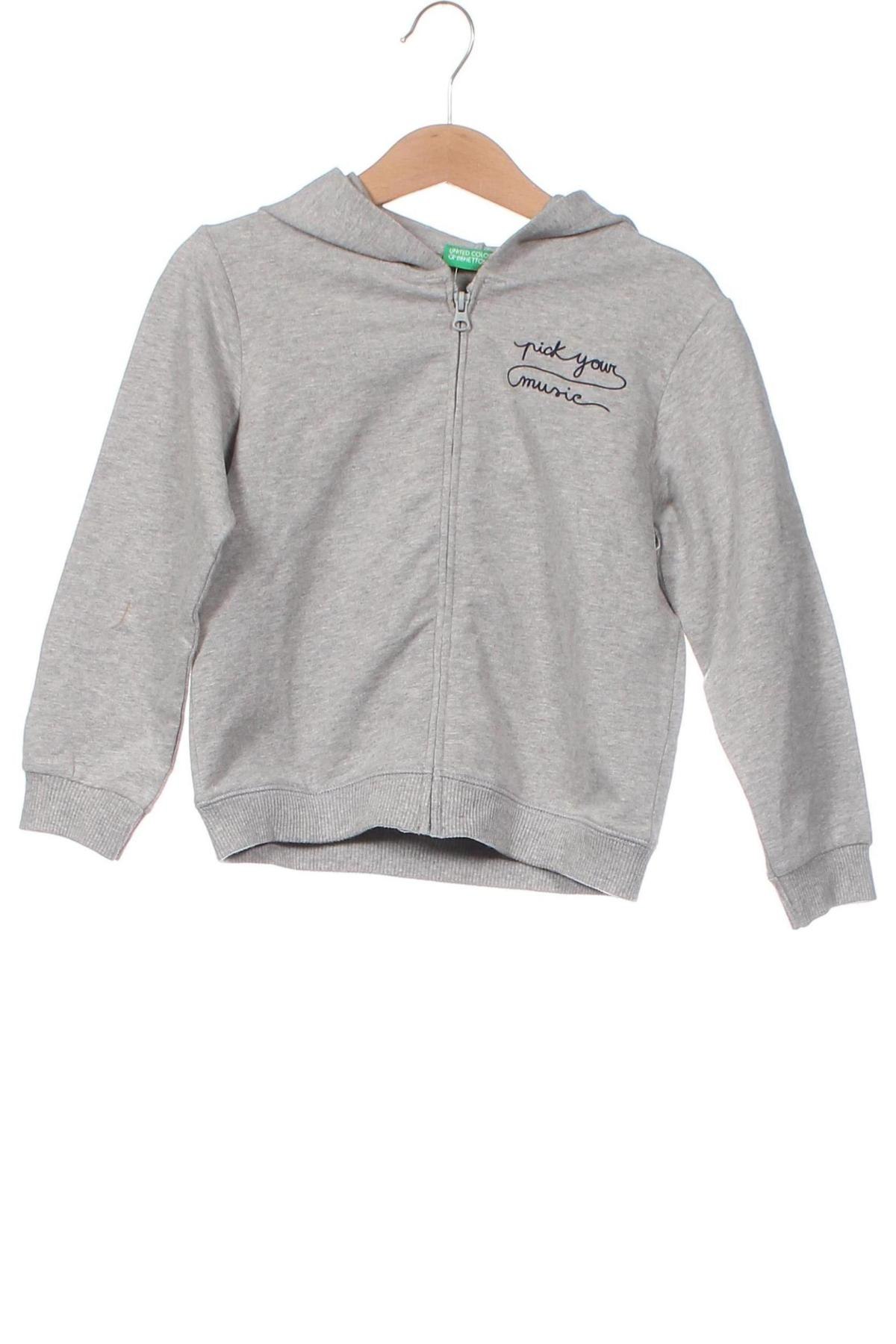 Kinder Sweatshirts United Colors Of Benetton, Größe 18-24m/ 86-98 cm, Farbe Grau, Preis 14,02 €