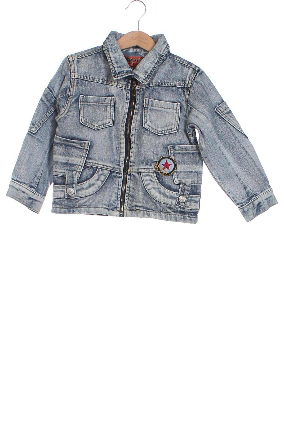 Kinder Jeansjacke, Größe 3-4y/ 104-110 cm, Farbe Blau, Preis 9,91 €