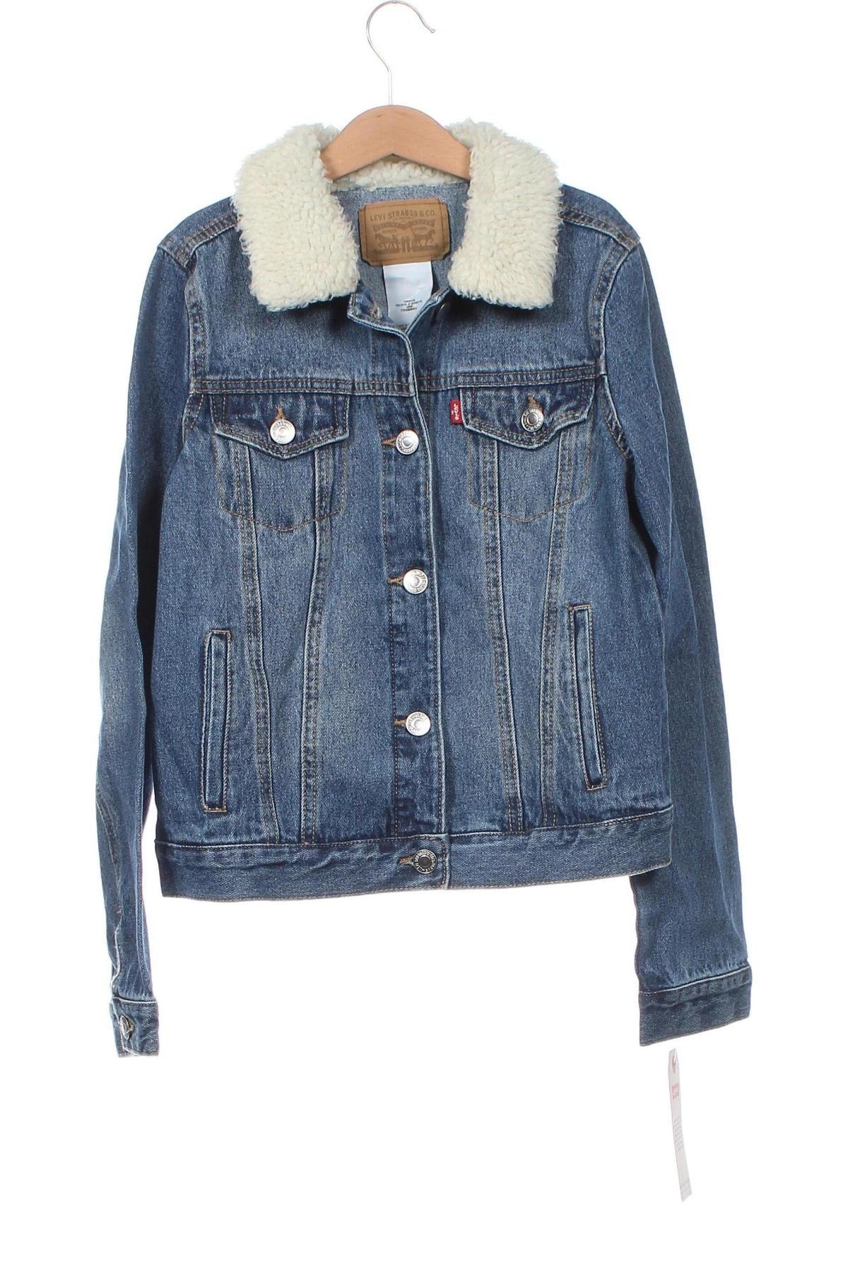 Kinder Jeansjacke Levi's, Größe 11-12y/ 152-158 cm, Farbe Blau, Preis 48,71 €