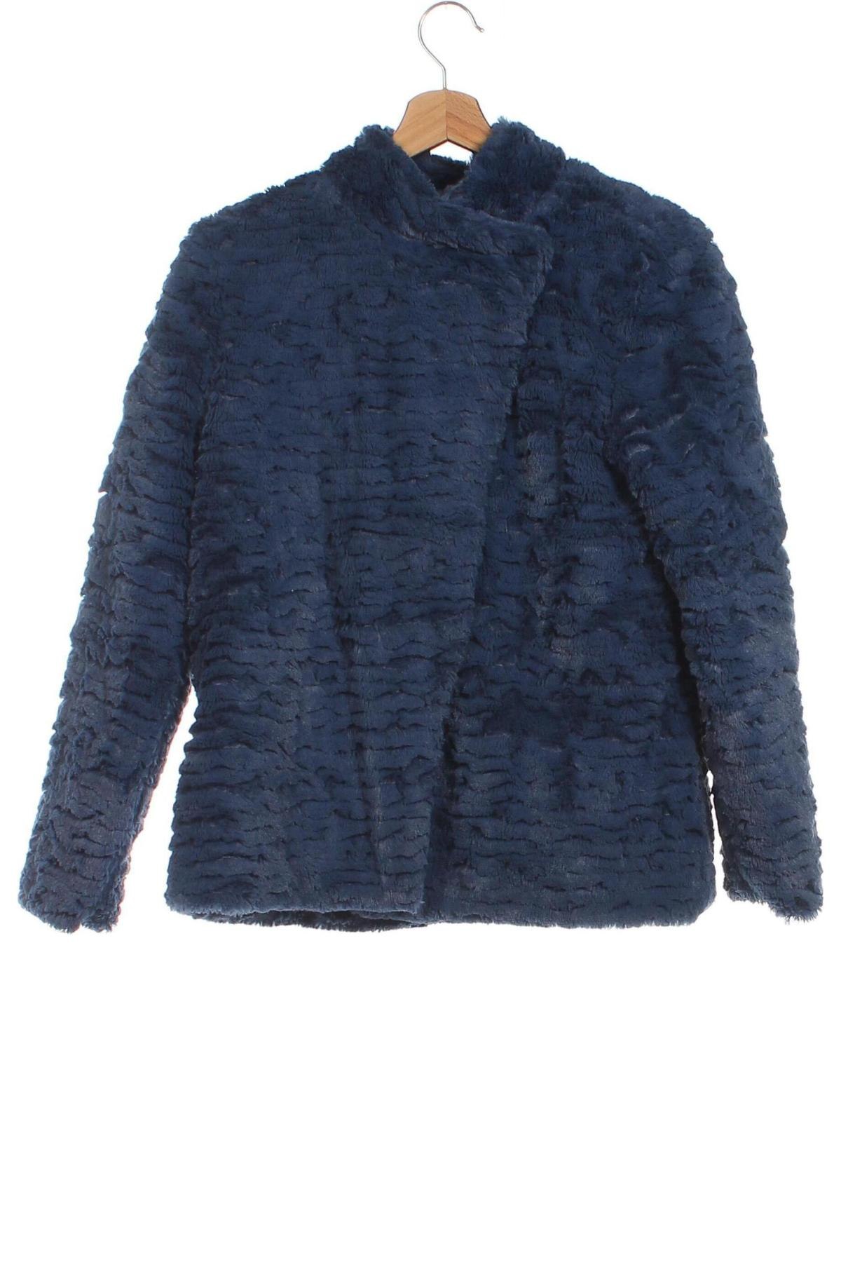 Детско палто, Размер 13-14y/ 164-168 см, Цвят Син, Цена 20,80 лв.