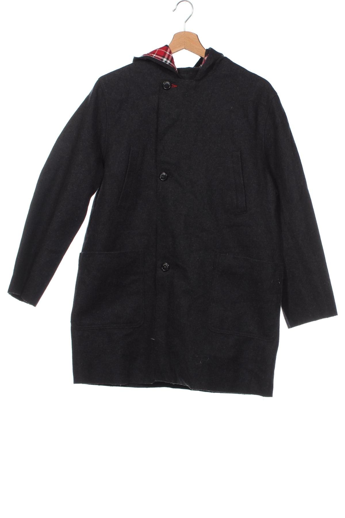 Детско палто Burberry, Размер 11-12y/ 152-158 см, Цвят Черен, Цена 188,68 лв.