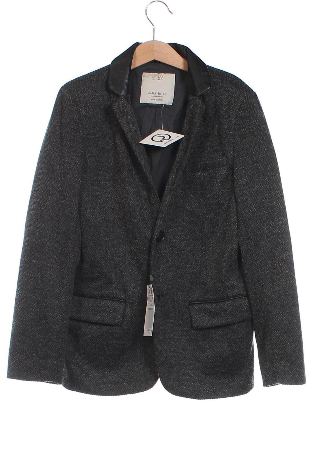 Παιδικό σακάκι Zara, Μέγεθος 9-10y/ 140-146 εκ., Χρώμα Γκρί, Τιμή 18,41 €