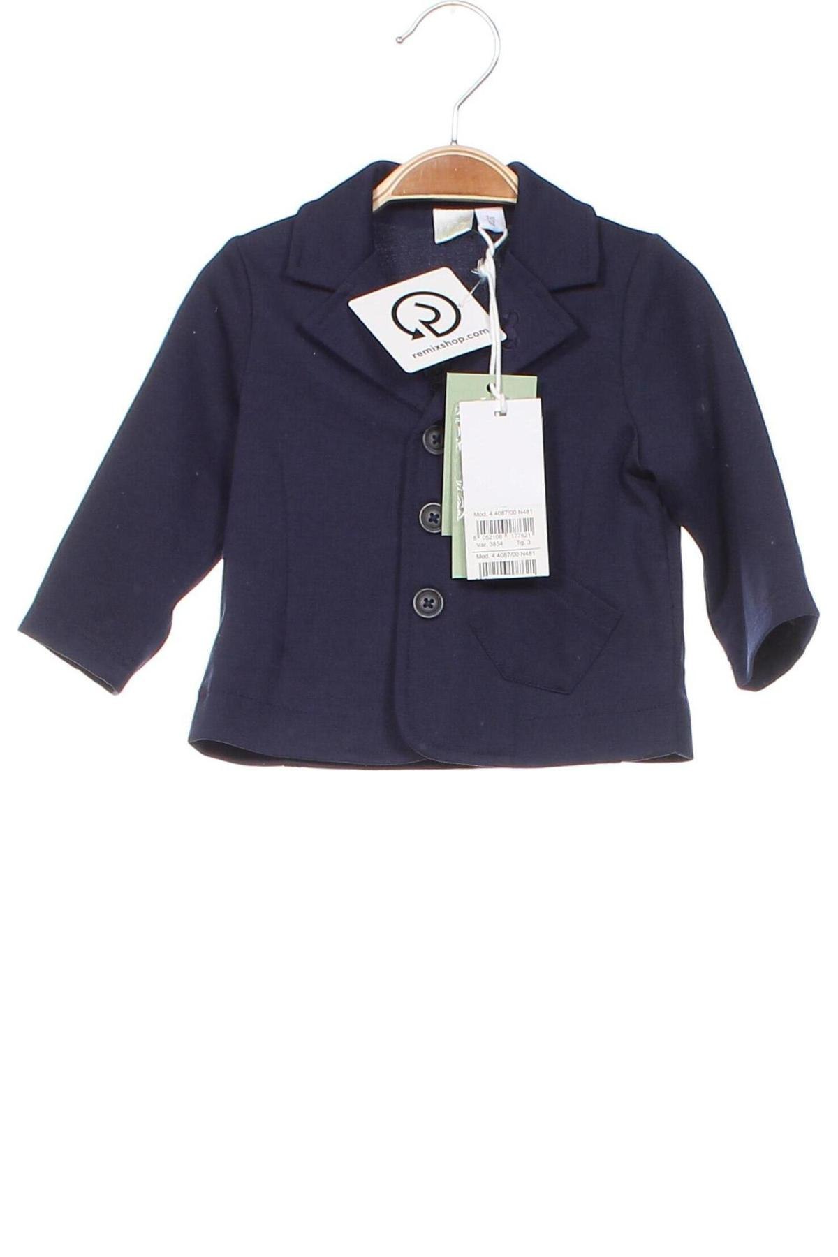 Παιδικό σακάκι iDo By Miniconf, Μέγεθος 3-6m/ 62-68 εκ., Χρώμα Μπλέ, Τιμή 12,27 €
