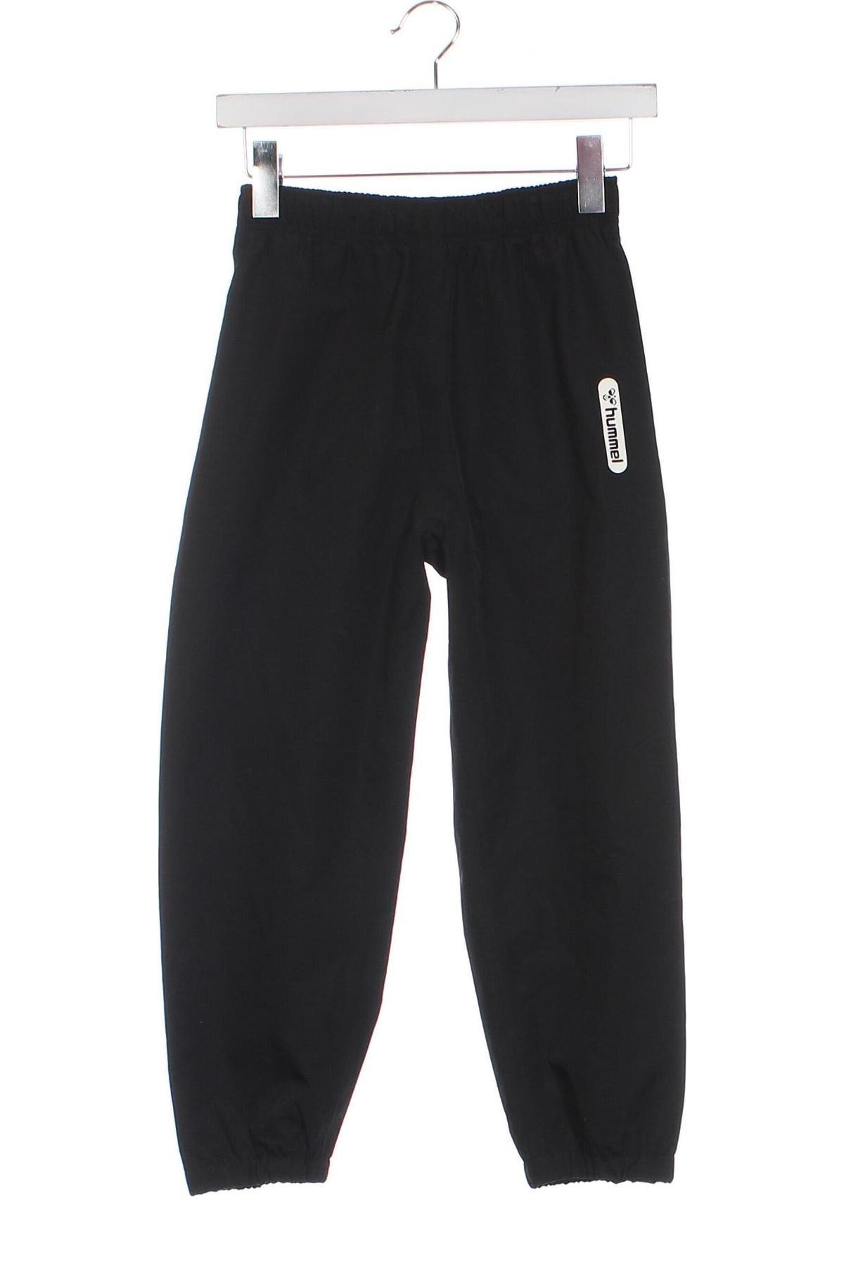 Pantaloni de trening, pentru copii Hummel, Mărime 7-8y/ 128-134 cm, Culoare Negru, Preț 79,59 Lei