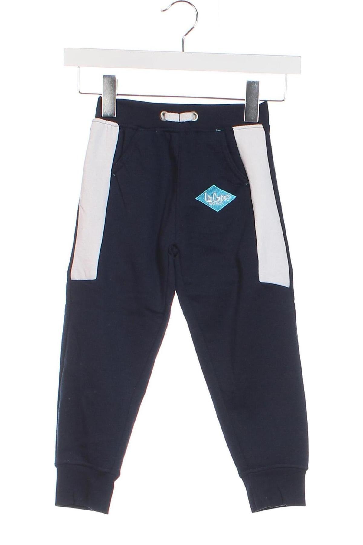 Pantaloni de trening, pentru copii Lee Cooper, Mărime 3-4y/ 104-110 cm, Culoare Albastru, Preț 67,05 Lei