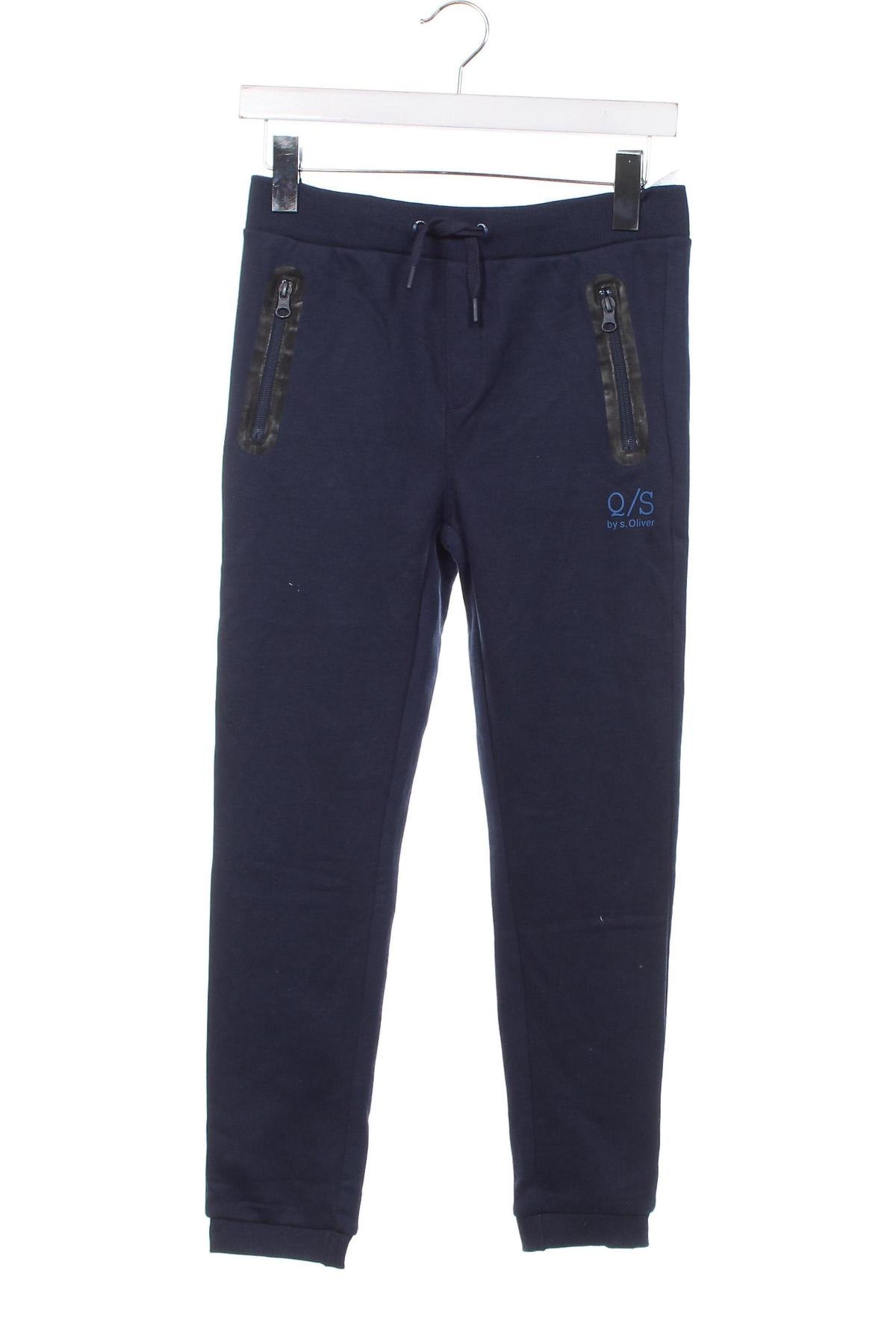 Pantaloni de trening, pentru copii Q/S by S.Oliver, Mărime 10-11y/ 146-152 cm, Culoare Albastru, Preț 155,26 Lei