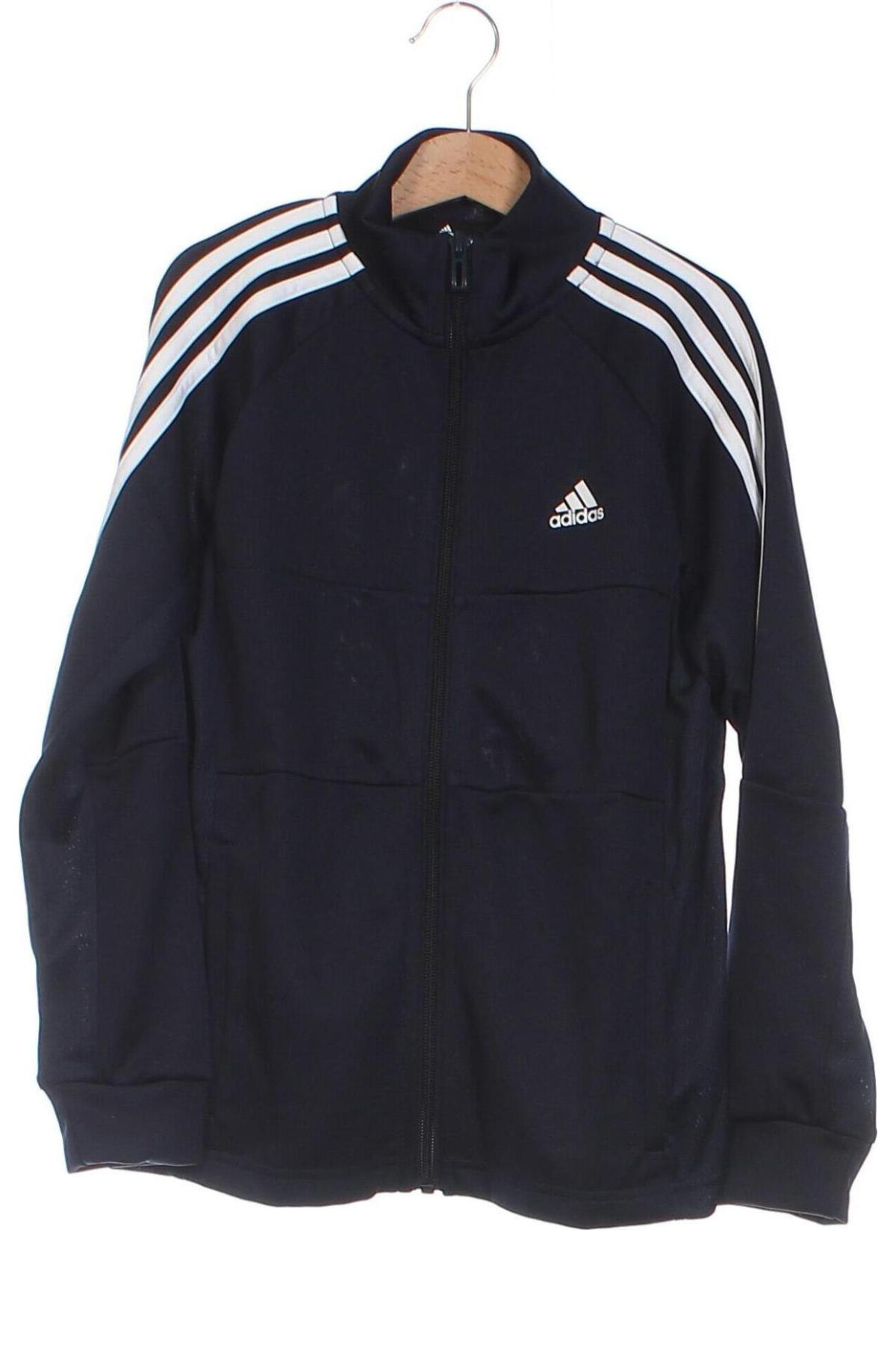 Bluză de trening, pentru copii Adidas, Mărime 9-10y/ 140-146 cm, Culoare Albastru, Preț 155,26 Lei