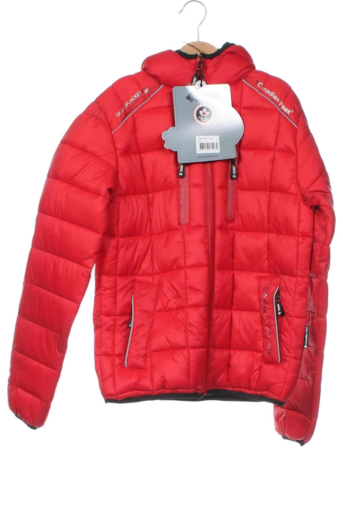 Dziecięca kurtka Canadian Peak, Rozmiar 10-11y/ 146-152 cm, Kolor Czerwony, Cena 477,78 zł