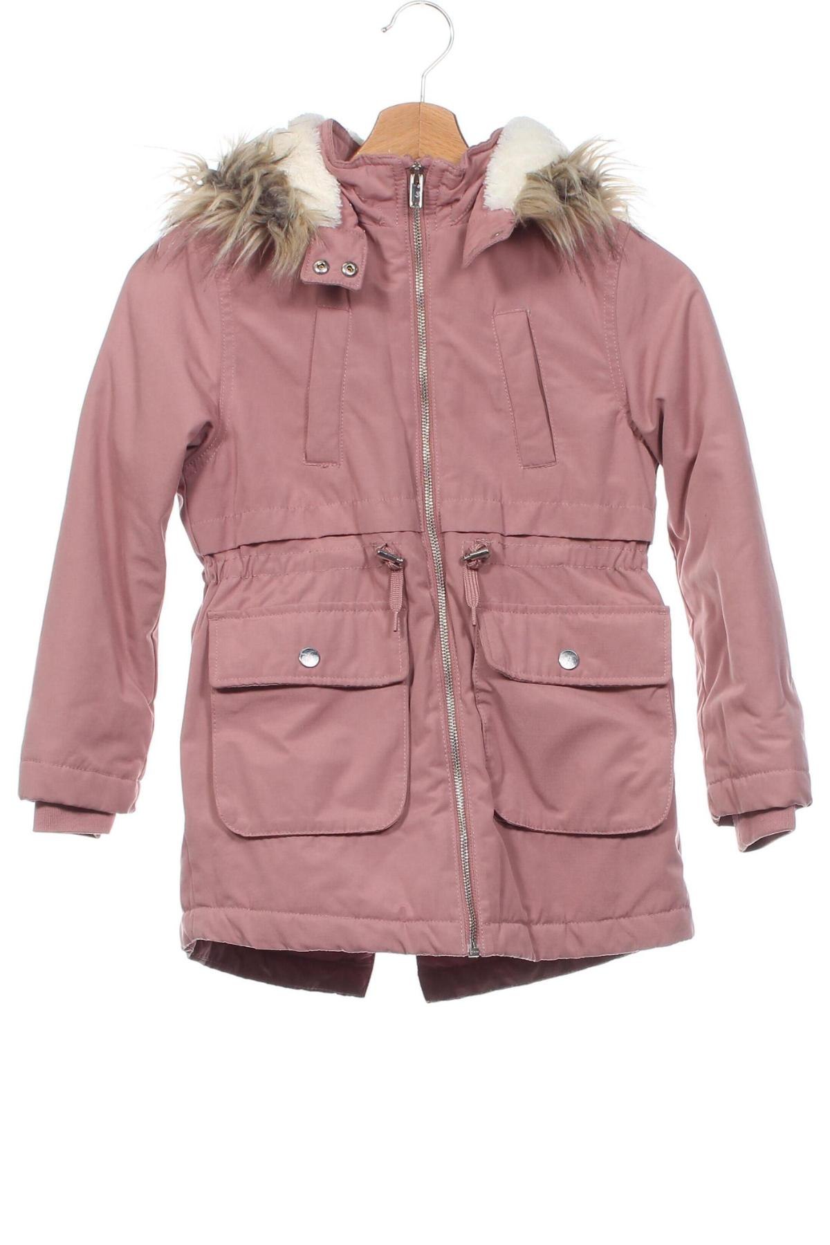 Dětská bunda  H&M, Velikost 7-8y/ 128-134 cm, Barva Popelavě růžová, Cena  456,00 Kč