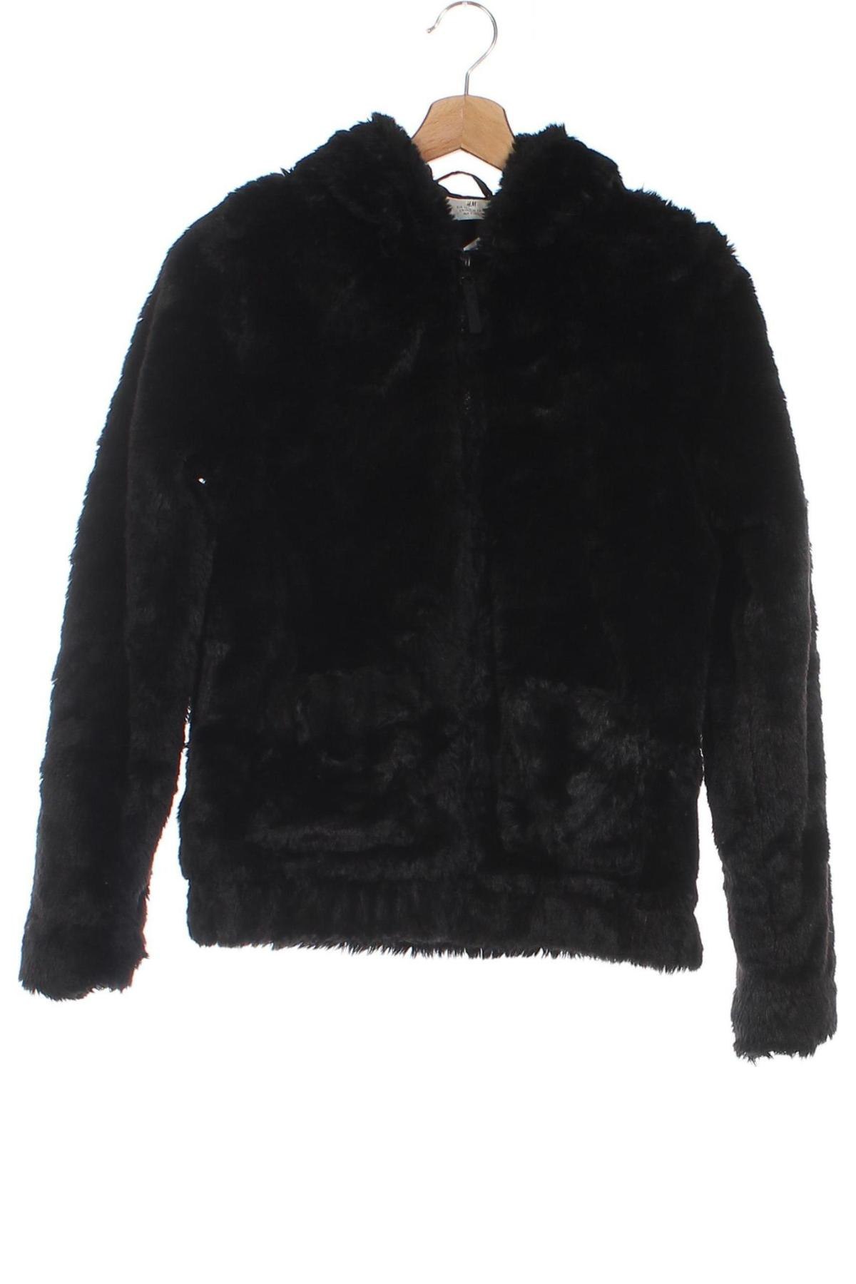 Kinderjacke H&M, Größe 15-18y/ 170-176 cm, Farbe Schwarz, Preis € 14,03