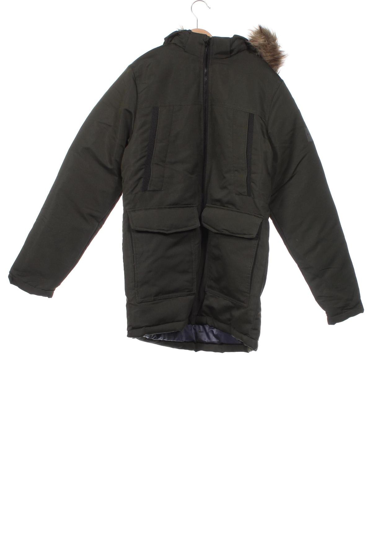 Kinderjacke Jack & Jones, Größe 13-14y/ 164-168 cm, Farbe Grün, Preis € 27,13