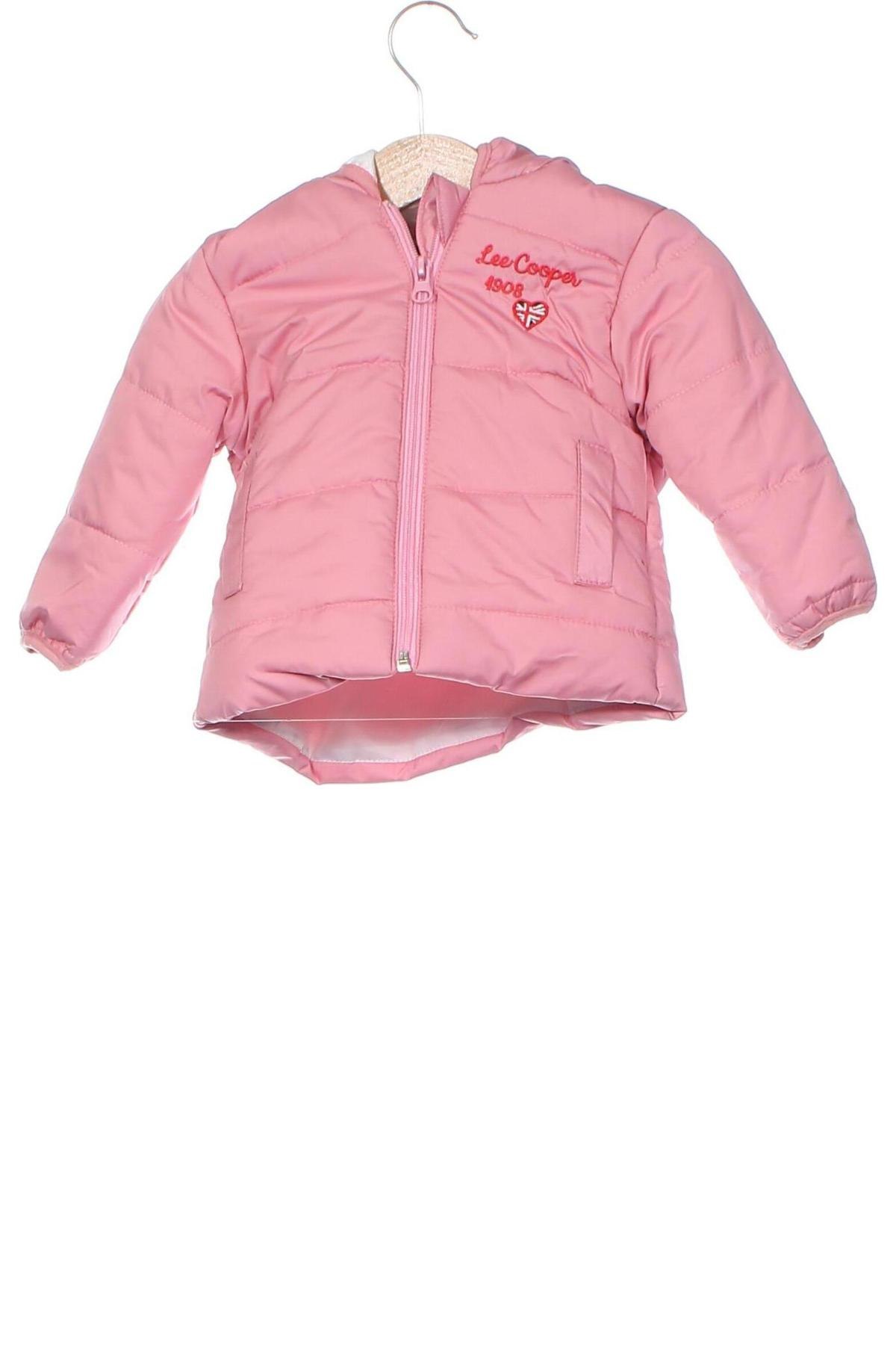 Kinderjacke Lee Cooper, Größe 3-6m/ 62-68 cm, Farbe Rosa, Preis 16,33 €