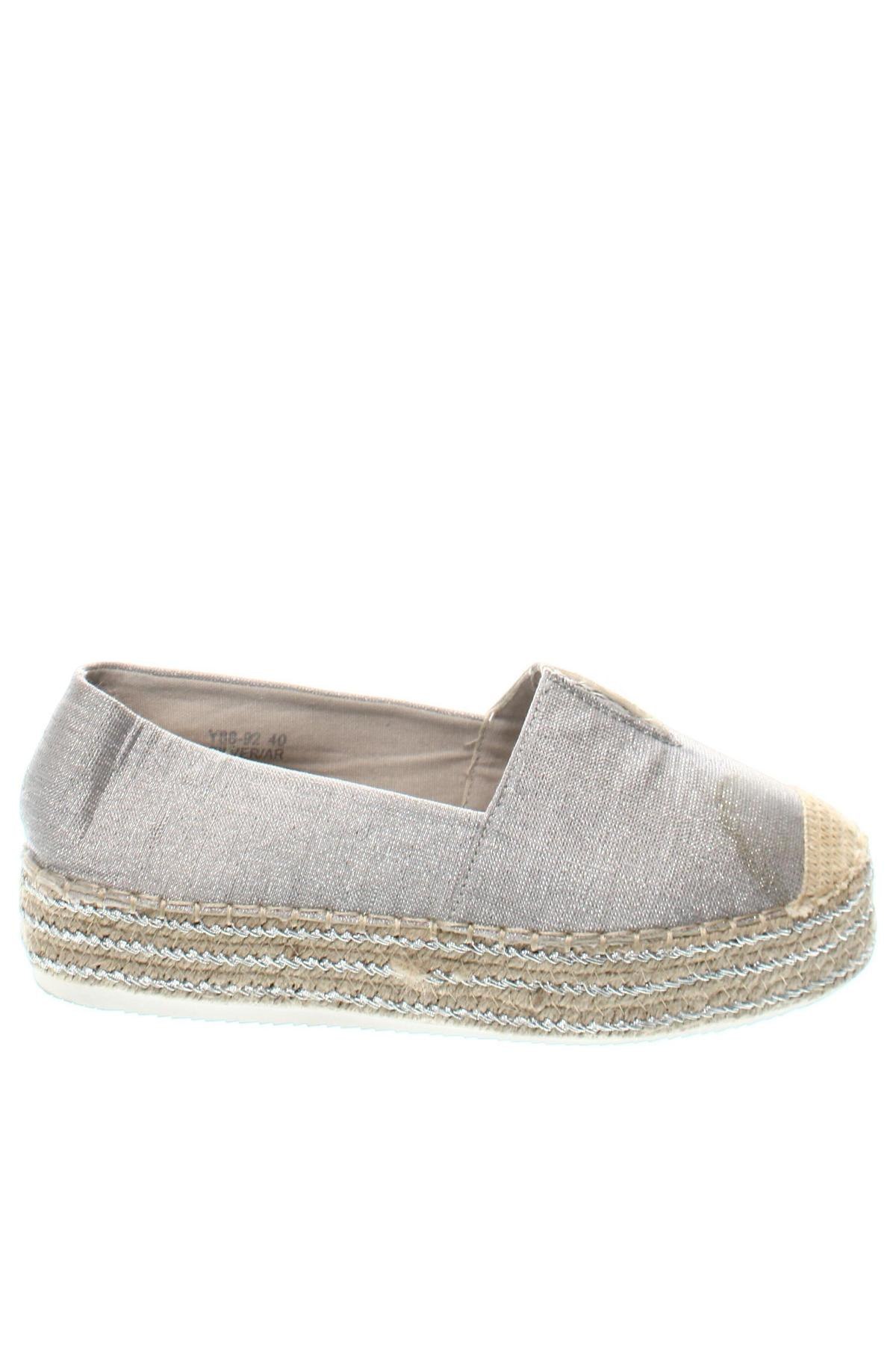 Espadrilles Pinkai, Méret 40, Szín Ezüstös, Ár 4 466 Ft