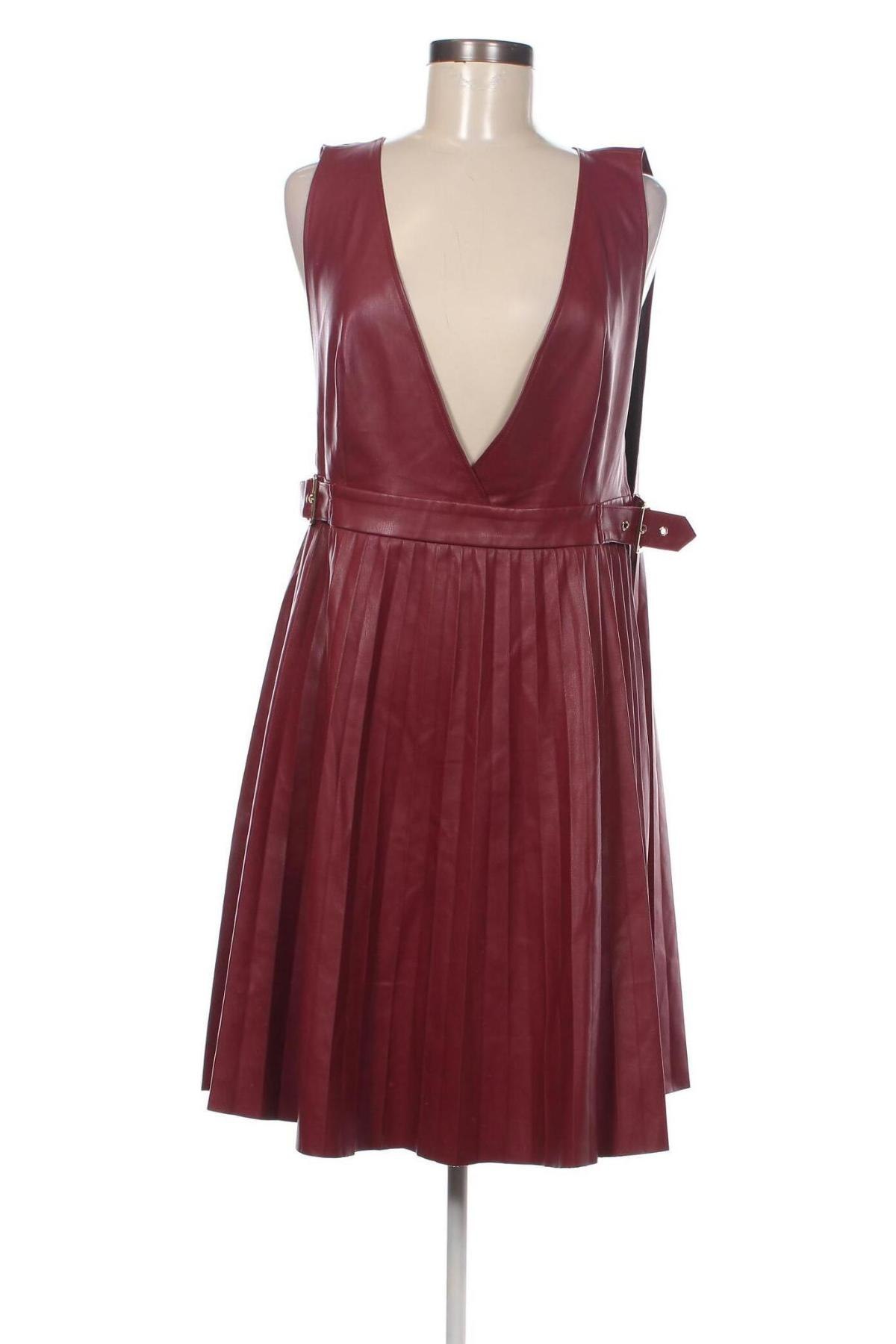 Kožené šaty  Orsay, Velikost XL, Barva Červená, Cena  507,00 Kč