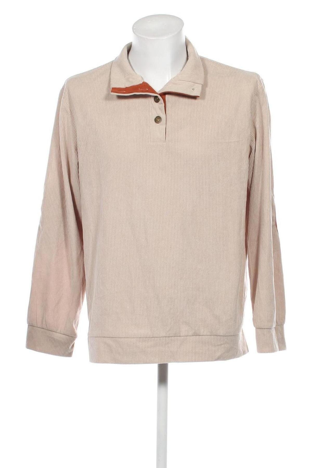 Herren Shirt, Größe L, Farbe Beige, Preis 4,33 €