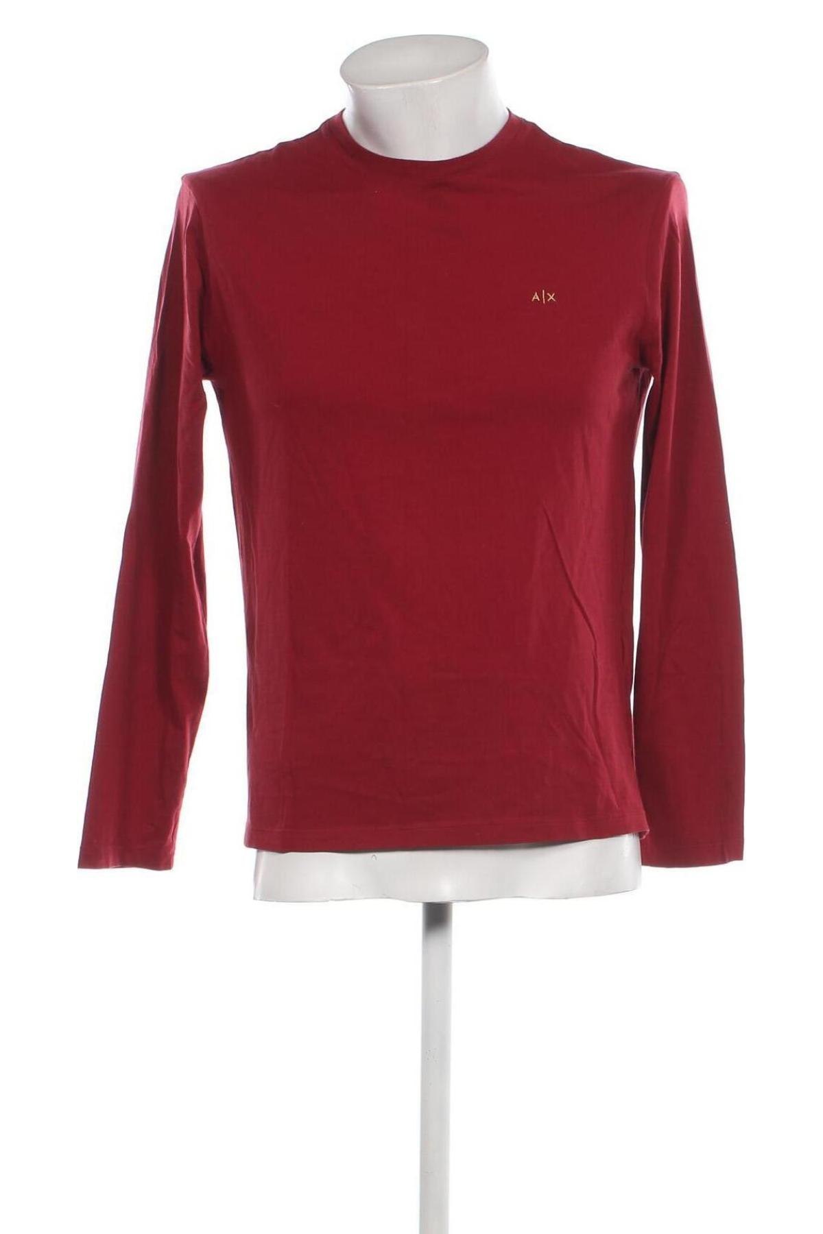 Мъжка блуза Armani Exchange, Размер M, Цвят Червен, Цена 50,19 лв.