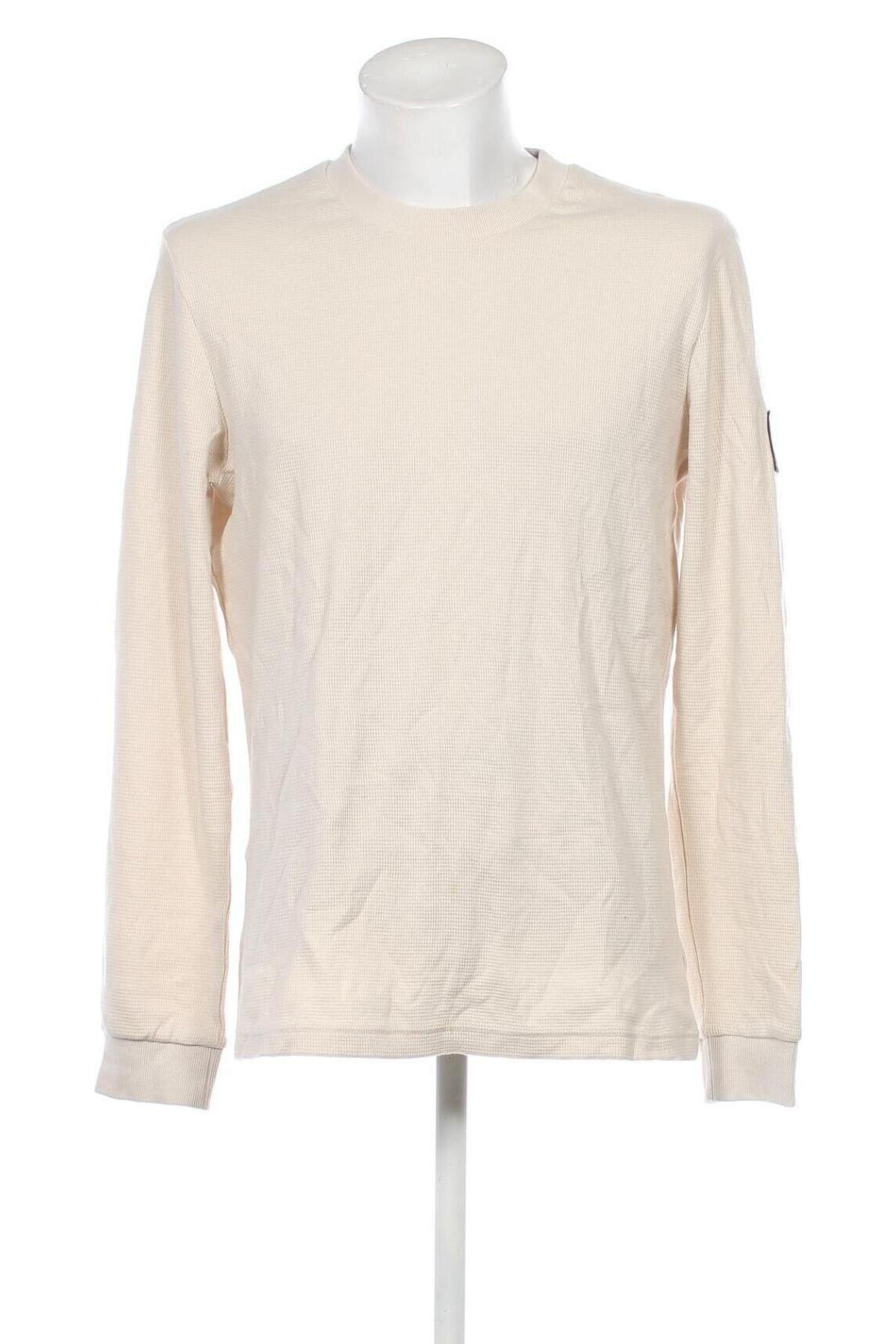 Herren Shirt Calvin Klein Jeans, Größe XL, Farbe Beige, Preis € 41,75