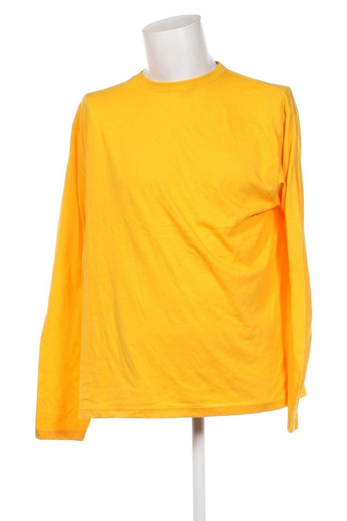 Ανδρική μπλούζα FTS, Μέγεθος XXL, Χρώμα Κίτρινο, Τιμή 4,35 €