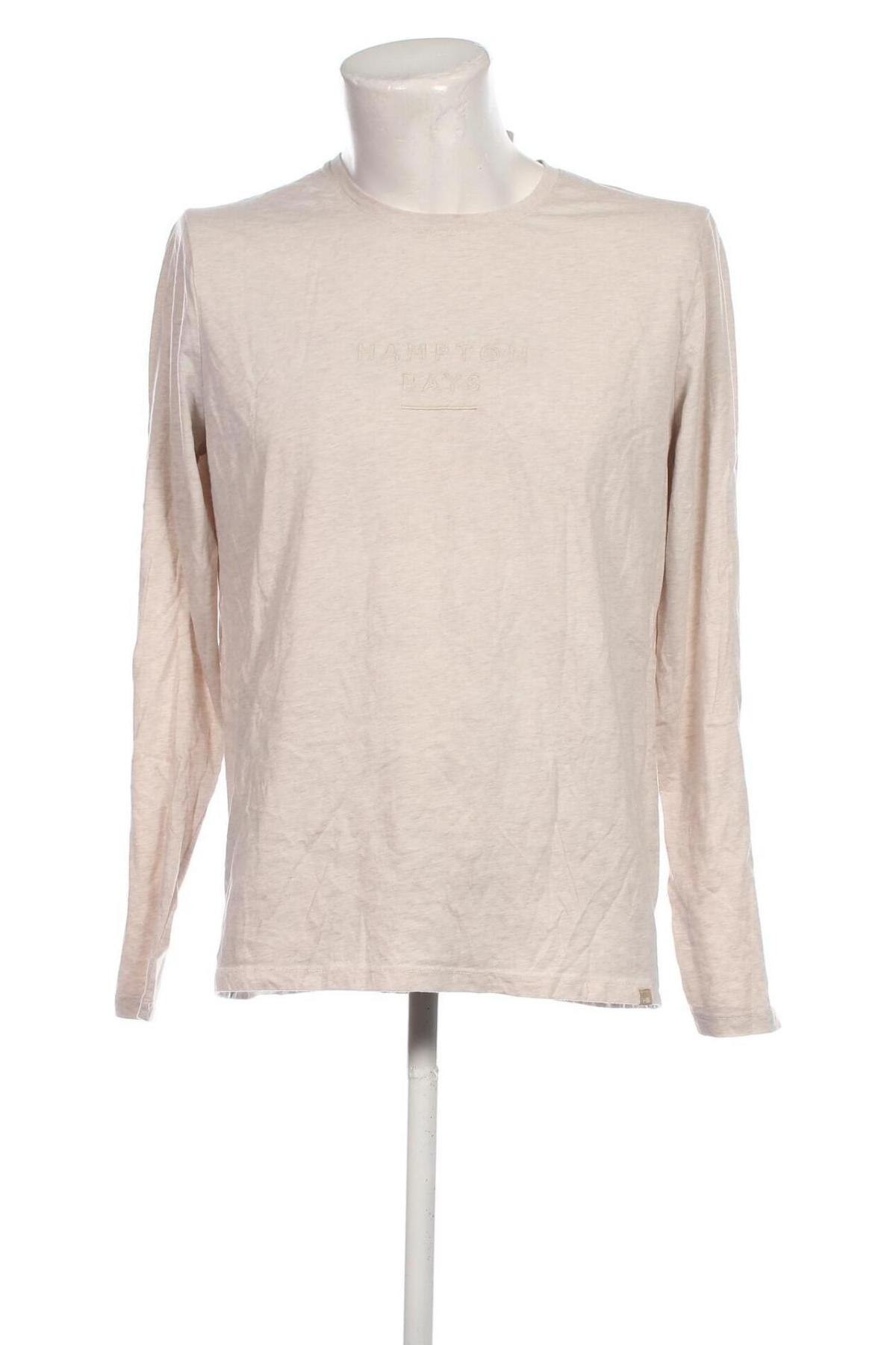 Ανδρική μπλούζα Hampton Bays, Μέγεθος XXL, Χρώμα  Μπέζ, Τιμή 19,30 €