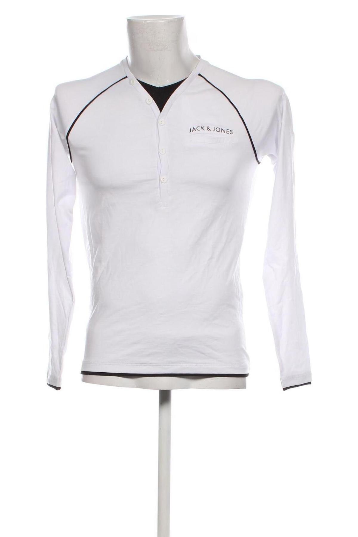 Herren Shirt Jack & Jones, Größe S, Farbe Weiß, Preis 23,71 €