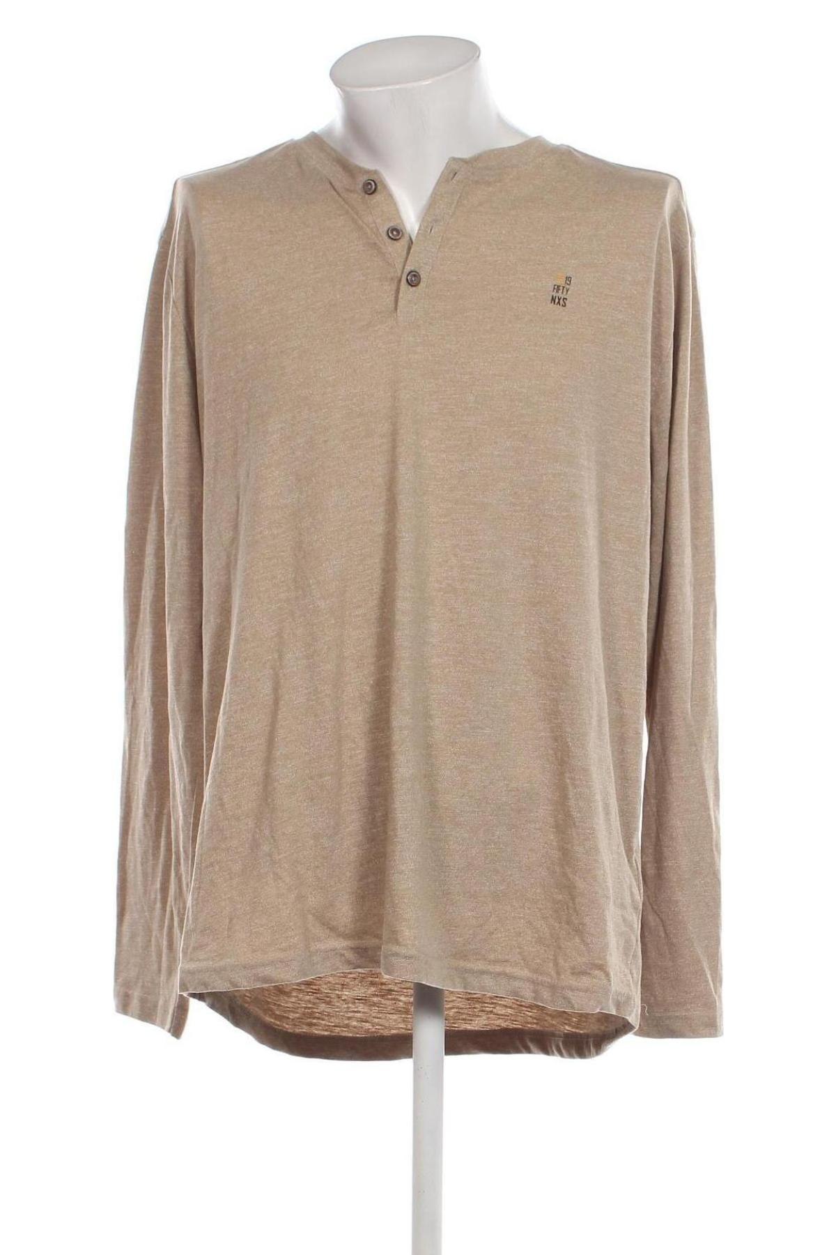 Herren Shirt No Excess, Größe XXL, Farbe Beige, Preis 7,52 €