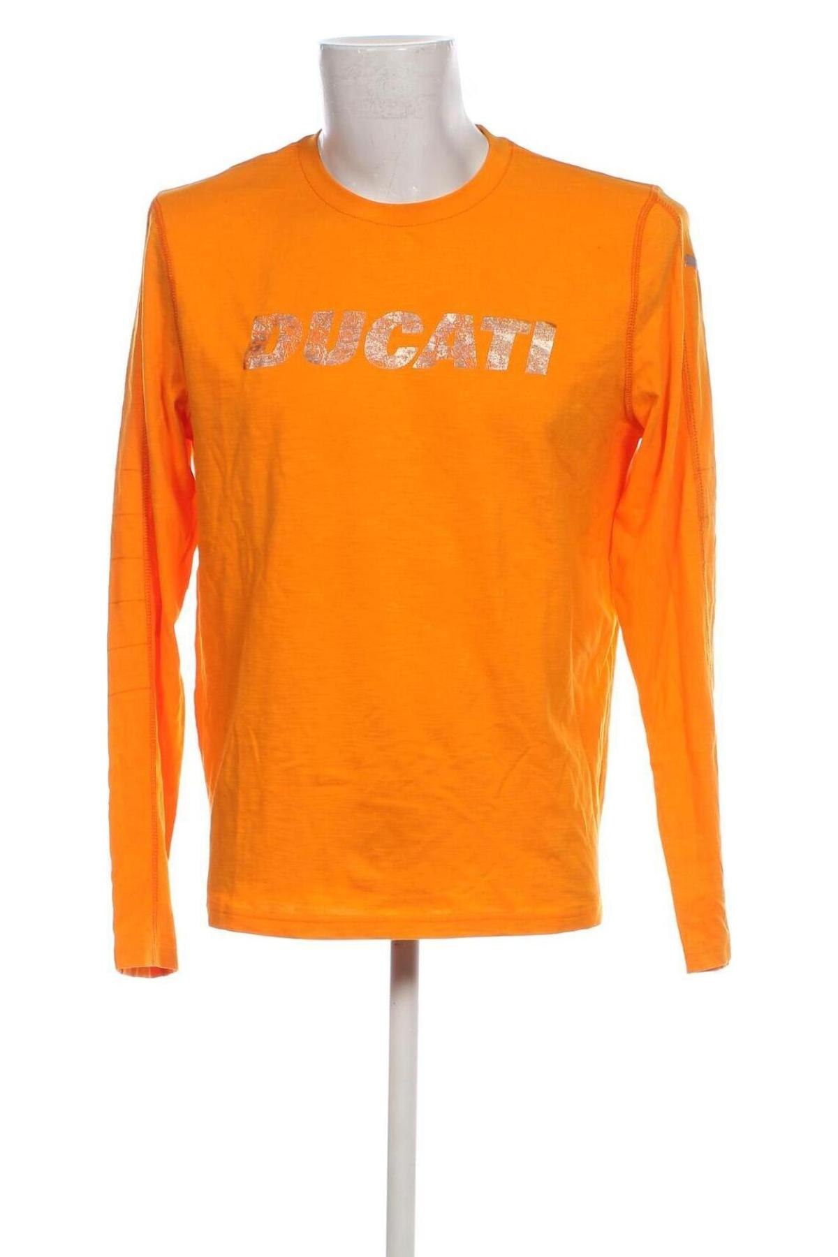 Мъжка блуза PUMA, Размер L, Цвят Оранжев, Цена 42,35 лв.