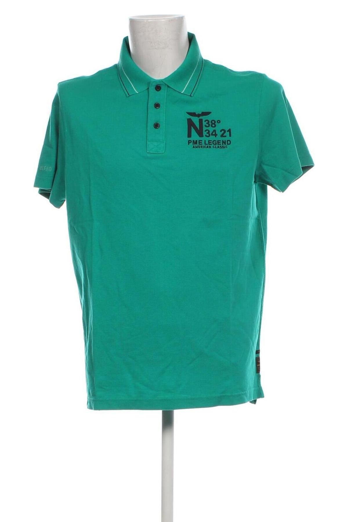 Herren Shirt Pme Legend, Größe XL, Farbe Grün, Preis 44,54 €