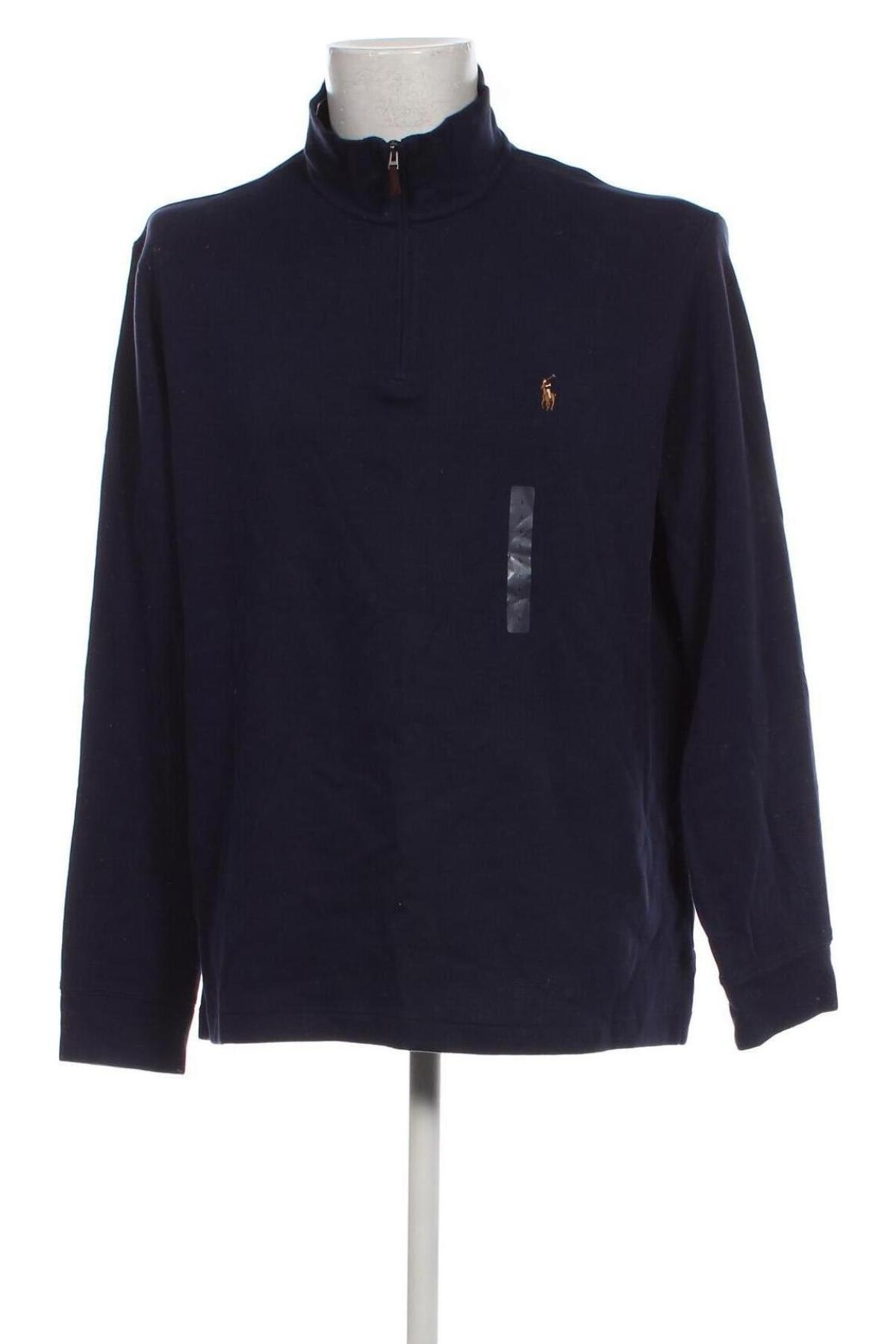 Pánske tričko  Polo By Ralph Lauren, Veľkosť L, Farba Modrá, Cena  58,09 €