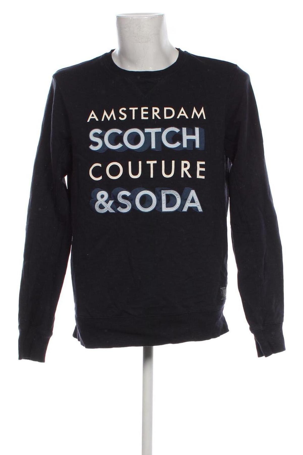 Bluză de bărbați Scotch & Soda, Mărime L, Culoare Albastru, Preț 190,13 Lei