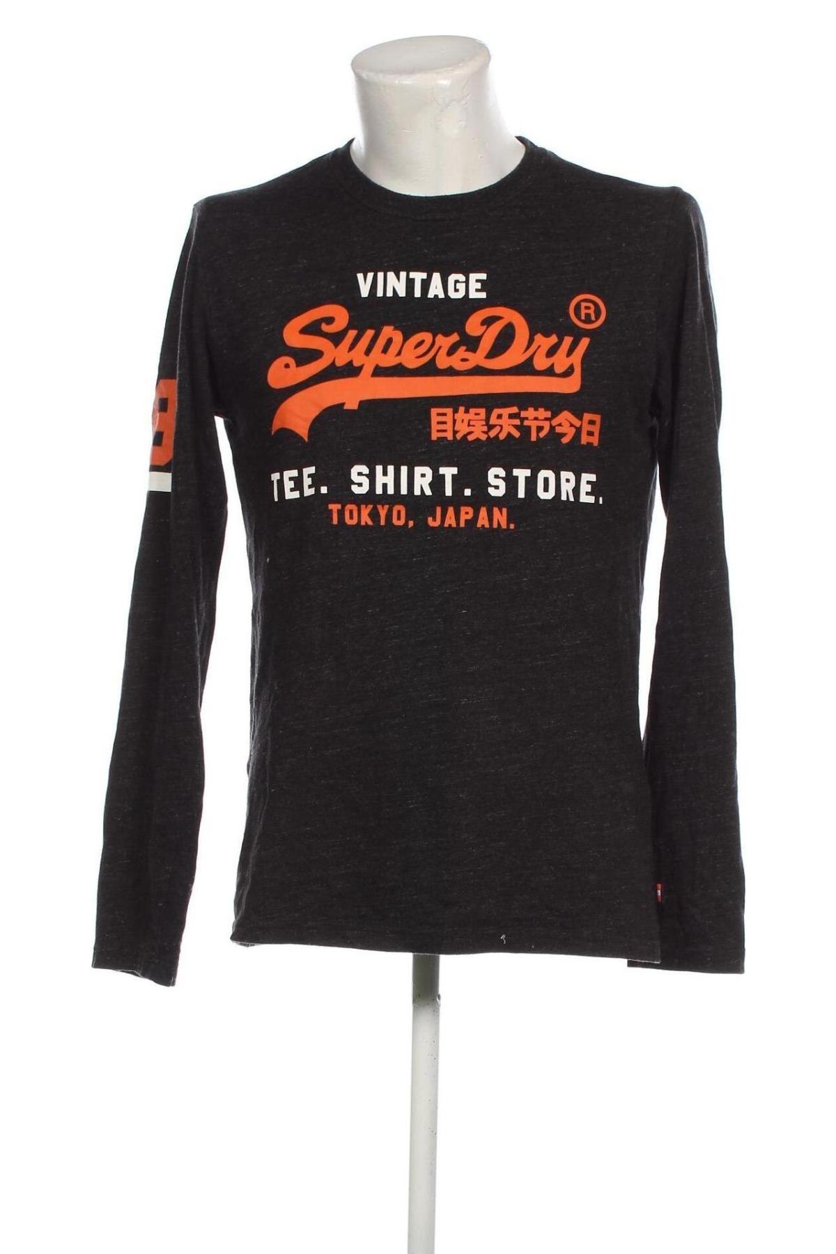 Pánske tričko  Superdry, Veľkosť M, Farba Sivá, Cena  16,70 €