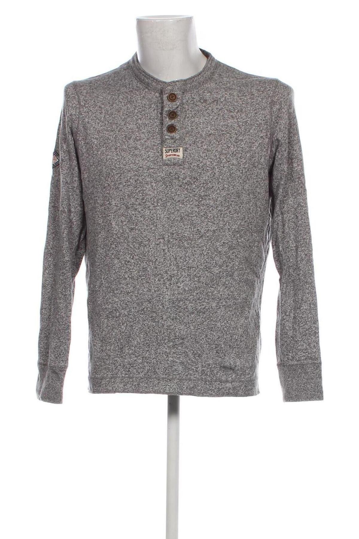 Herren Shirt Superdry, Größe XL, Farbe Grau, Preis 17,26 €
