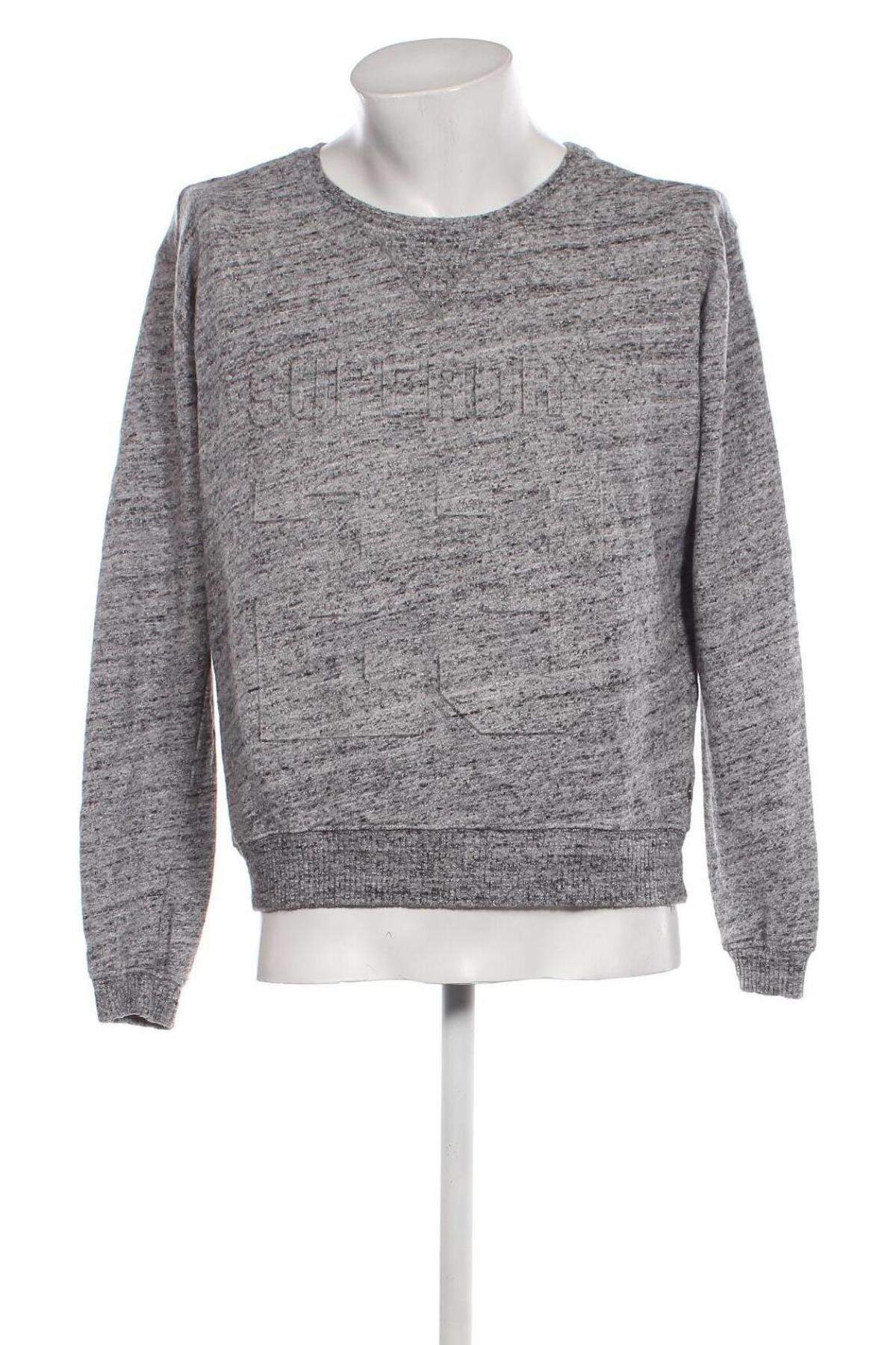 Herren Shirt Superdry, Größe L, Farbe Grau, Preis 11,53 €