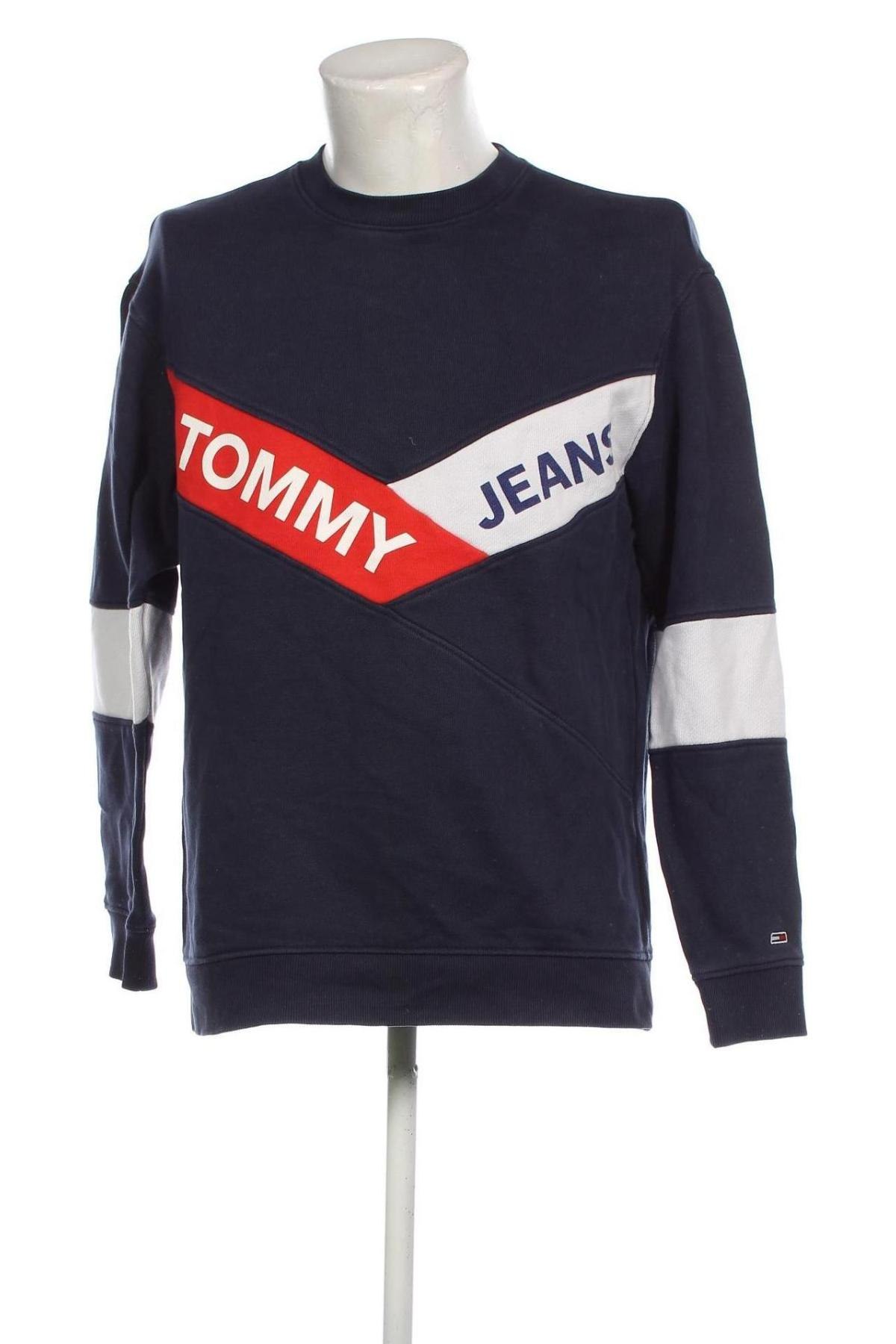 Męska bluzka Tommy Jeans, Rozmiar M, Kolor Niebieski, Cena 206,63 zł