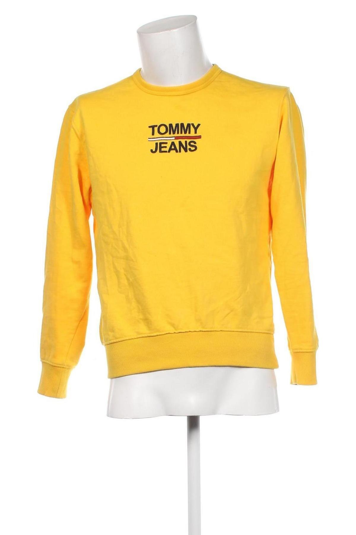 Herren Shirt Tommy Jeans, Größe S, Farbe Gelb, Preis 42,59 €