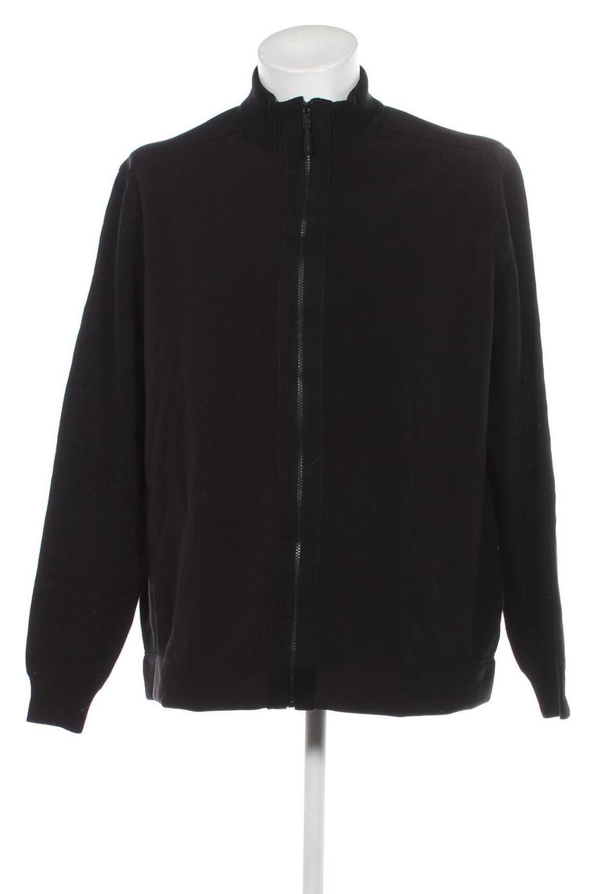 Jachetă tricotată de bărbați Maerz Muenchen, Mărime L, Culoare Negru, Preț 252,63 Lei