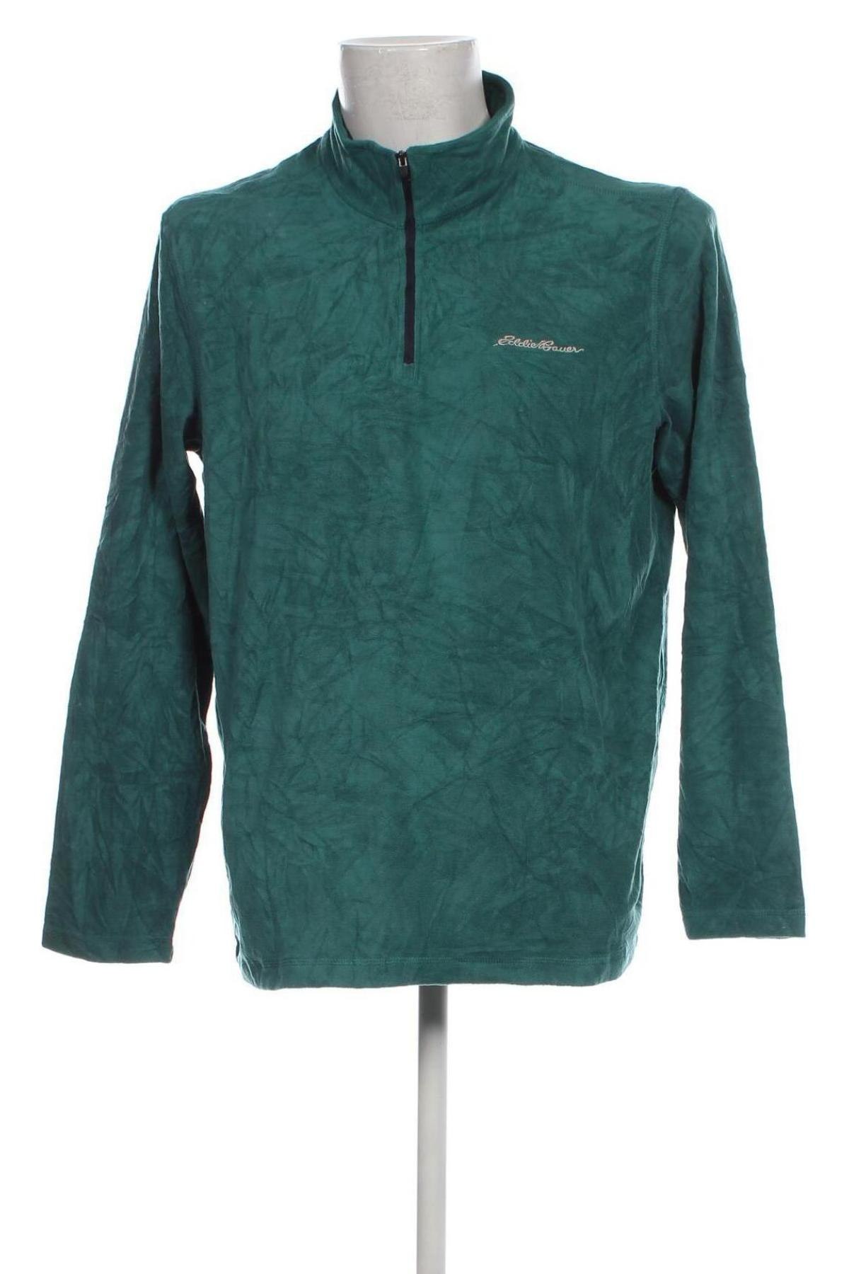 Férfi polár blúz Eddie Bauer, Méret L, Szín Zöld, Ár 4 744 Ft